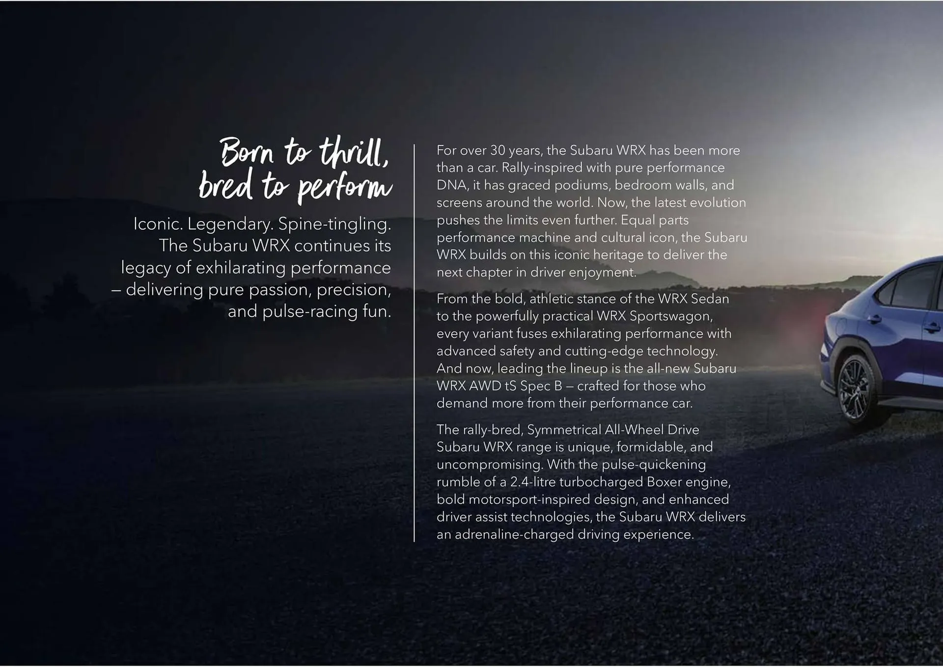 Subaru catalogue - Catalogue valid from 20 June to 20 June 2026 - page 2