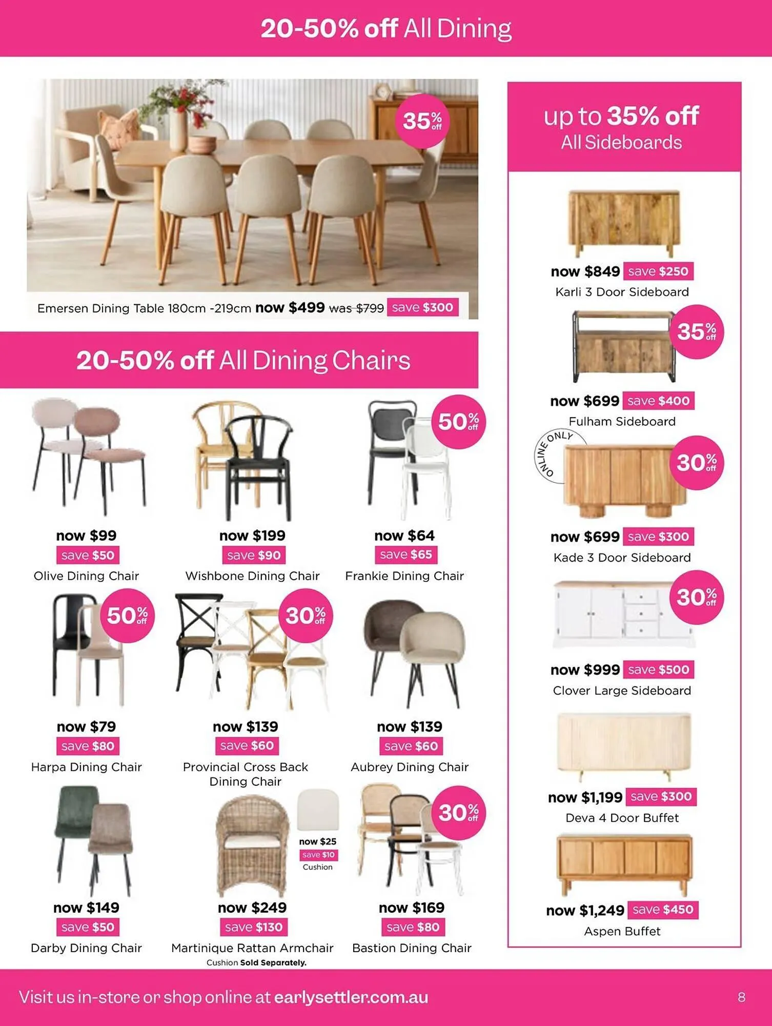 Early Settler catalogue - Catalogue valid from 30 October to 30 November 2025 - page 8