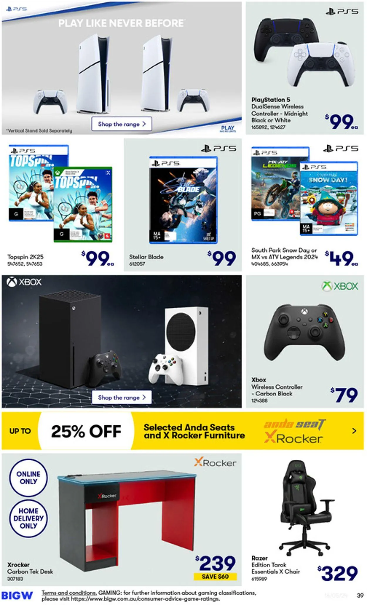 BIG W Current catalogue - Catalogue valid from 4 December to 18 December 2024 - page 39