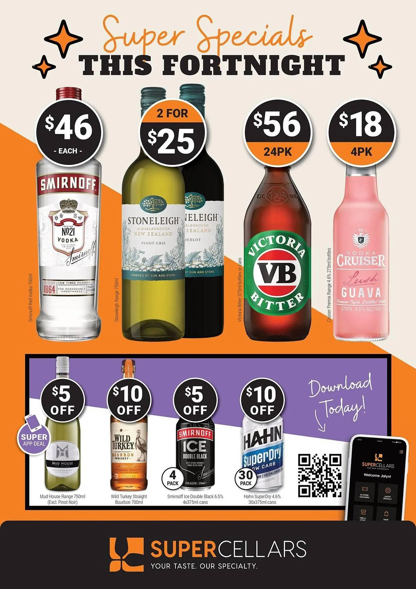 Super Cellars catalogue - Catalogue valid from 2 July to 15 July 2025 - page 1