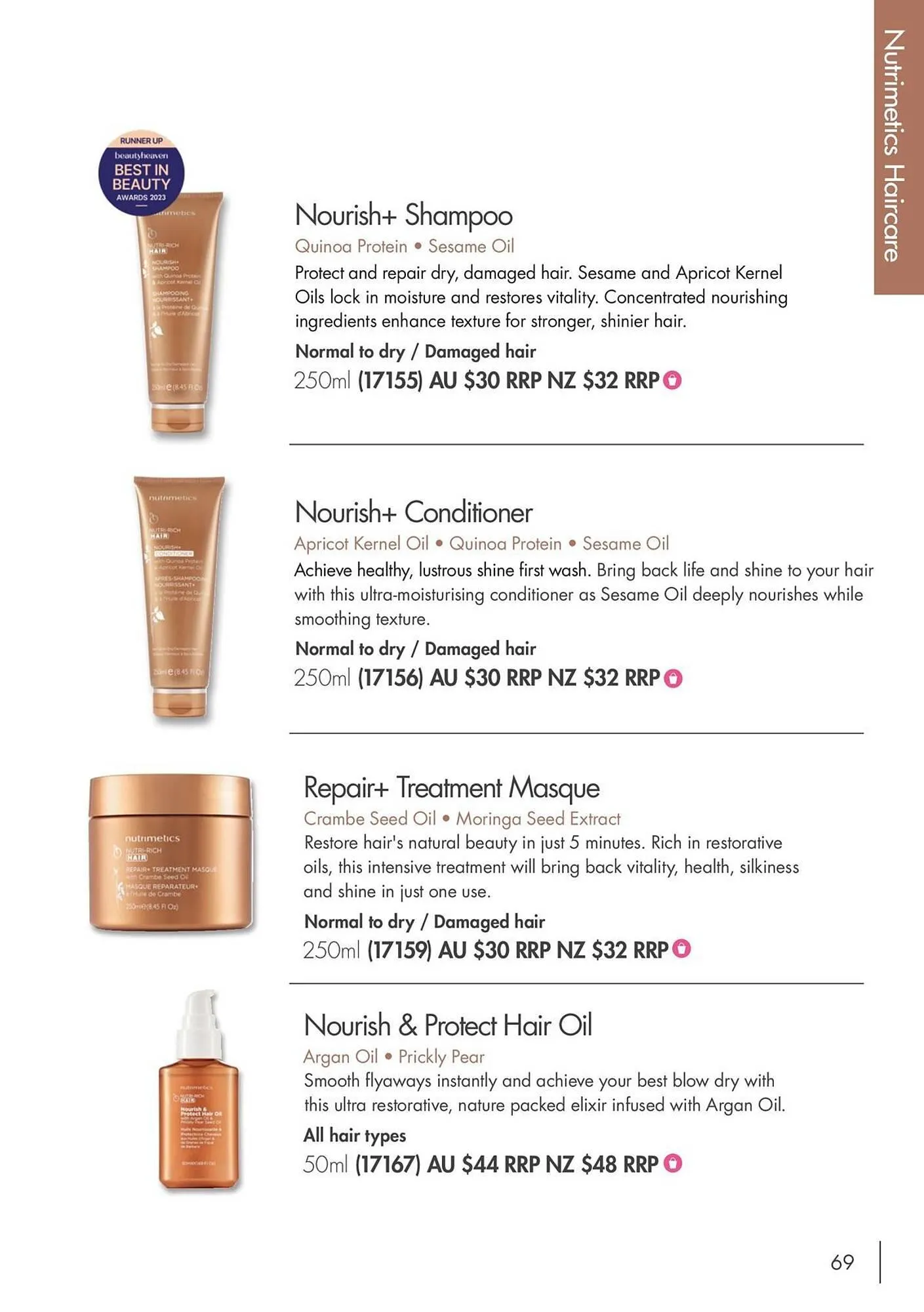 Nutrimetics catalogue - Catalogue valid from 16 January to 31 December 2025 - page 69