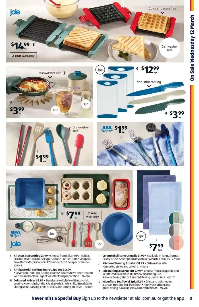 ALDI Special Buys - Catalogue valid from 12 March to 18 March 2025 - page 3