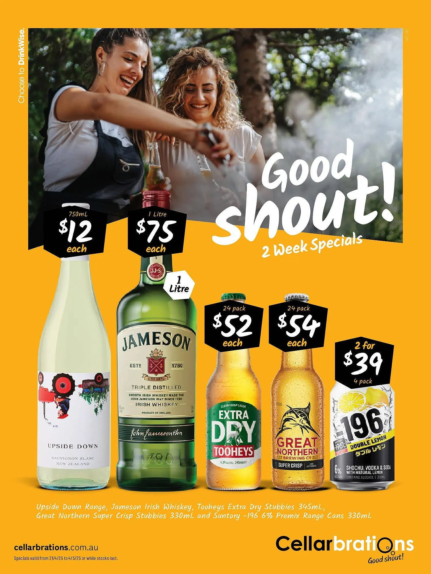 Cellarbrations catalogue - Catalogue valid from 20 April to 4 May 2025 - page 1