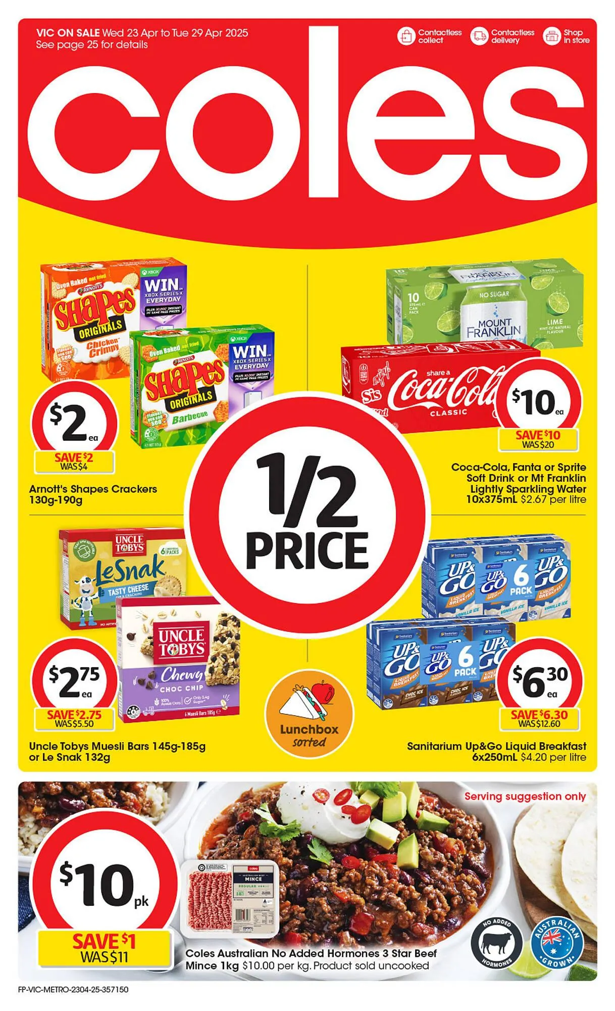 Coles catalogue - Catalogue valid from 23 April to 29 April 2025 - page 2