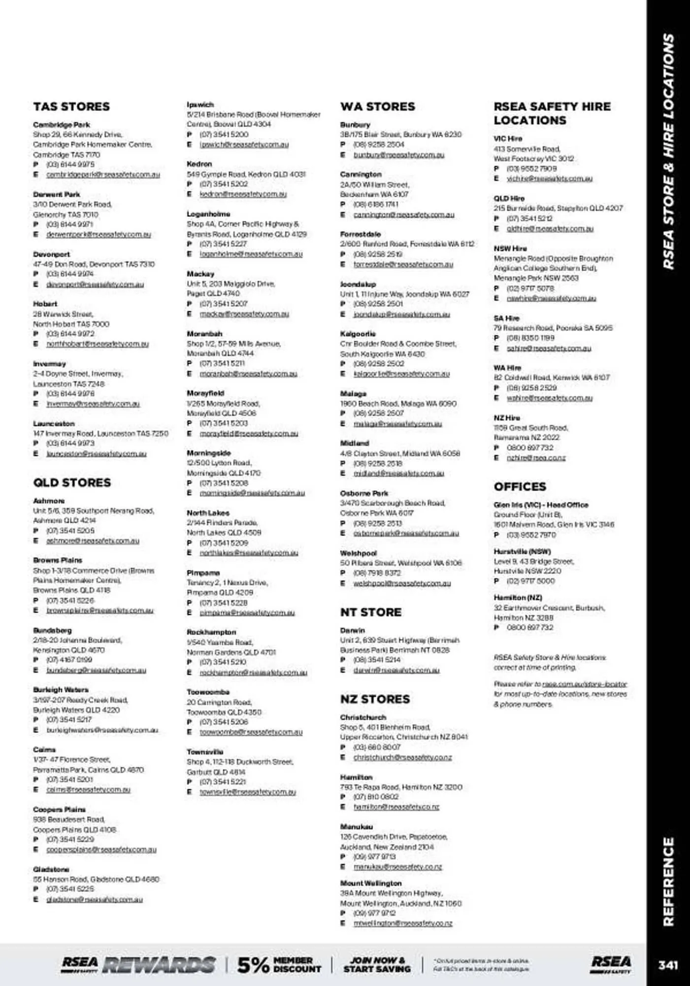 RSEA Safety catalogue - Catalogue valid from 1 August to 31 December 2025 - page 339