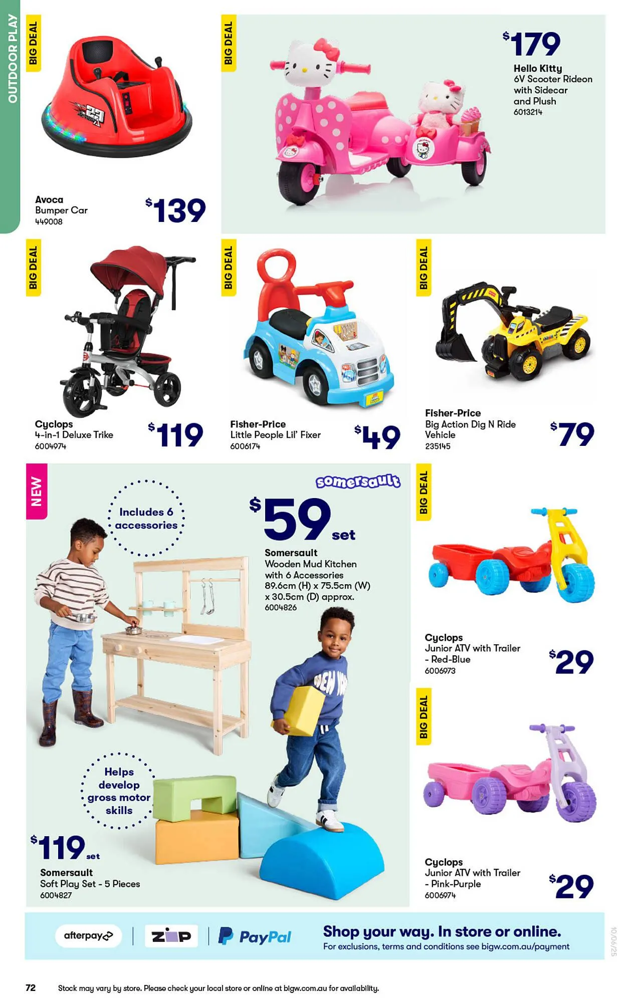 BIG W catalogue - Catalogue valid from 10 June to 9 July 2025 - page 72