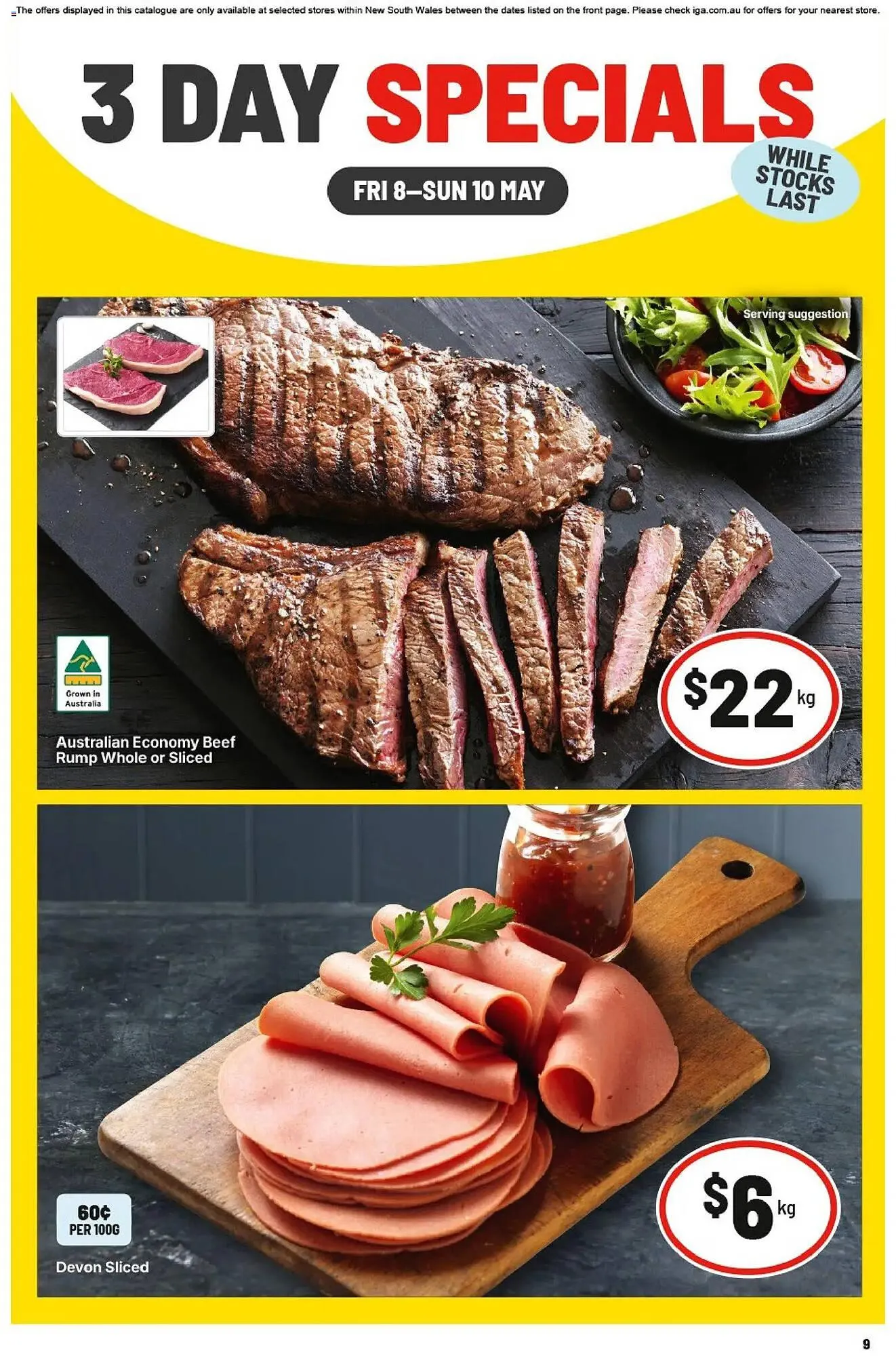 IGA catalogue - 1