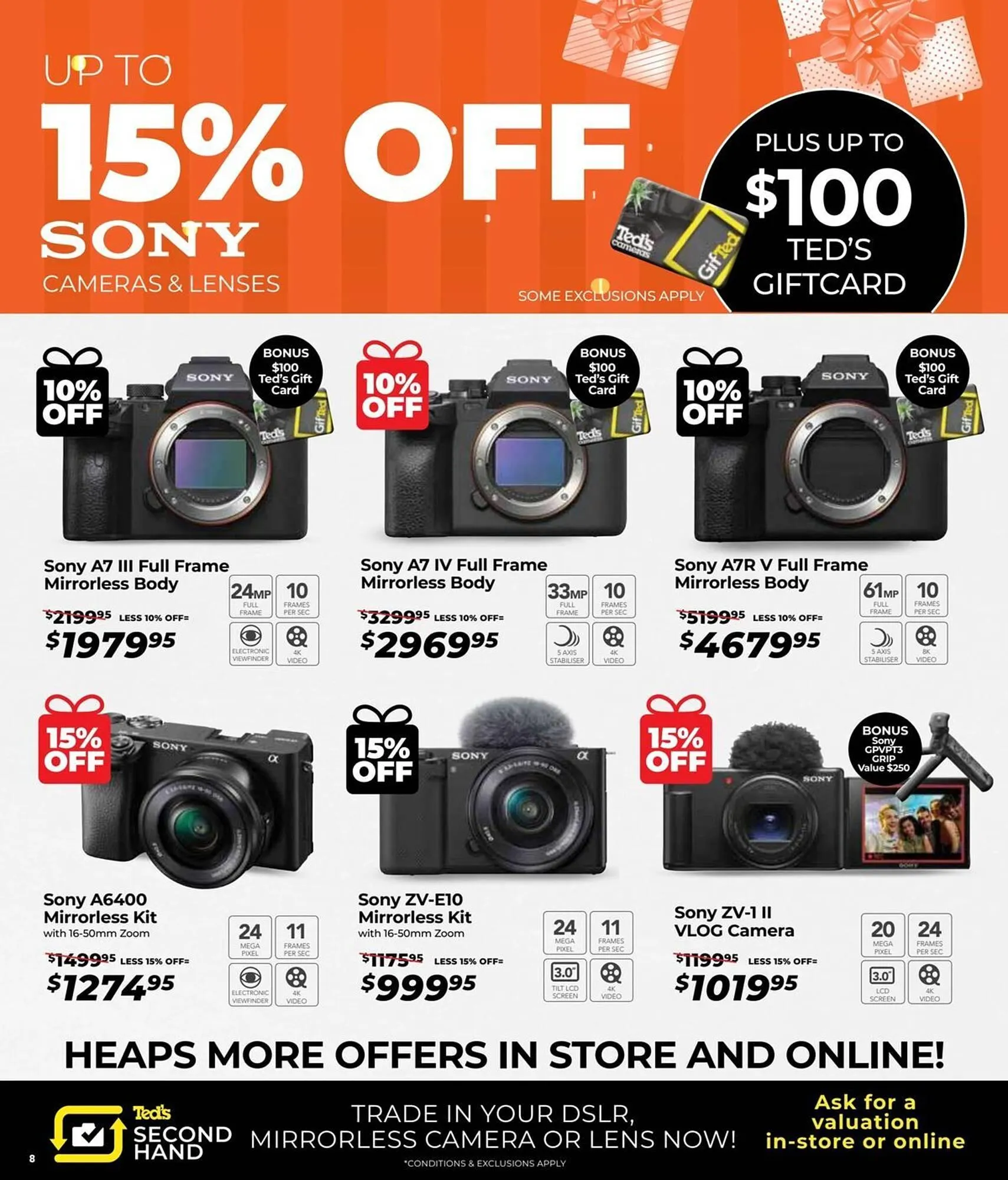 Teds Cameras catalogue - Catalogue valid from 24 December to 4 January 2026 - page 8