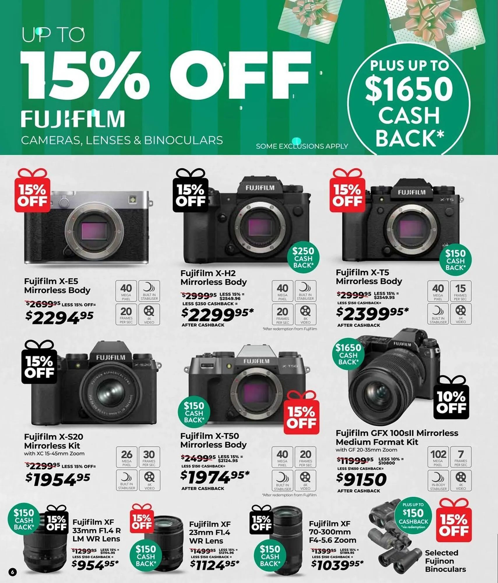 Teds Cameras catalogue - Catalogue valid from 24 December to 4 January 2026 - page 6