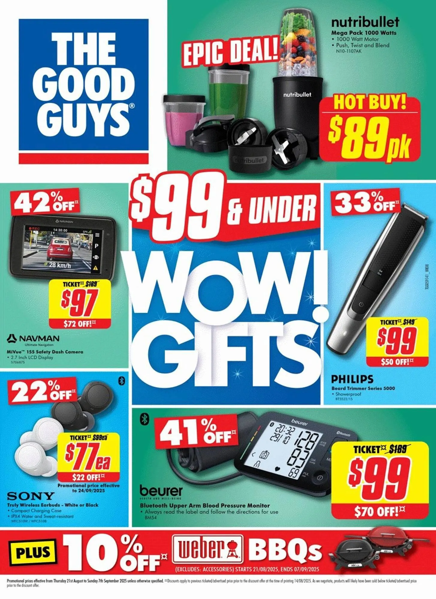 The Good Guys catalogue - Catalogue valid from 21 August to 7 September 2025 - page 1