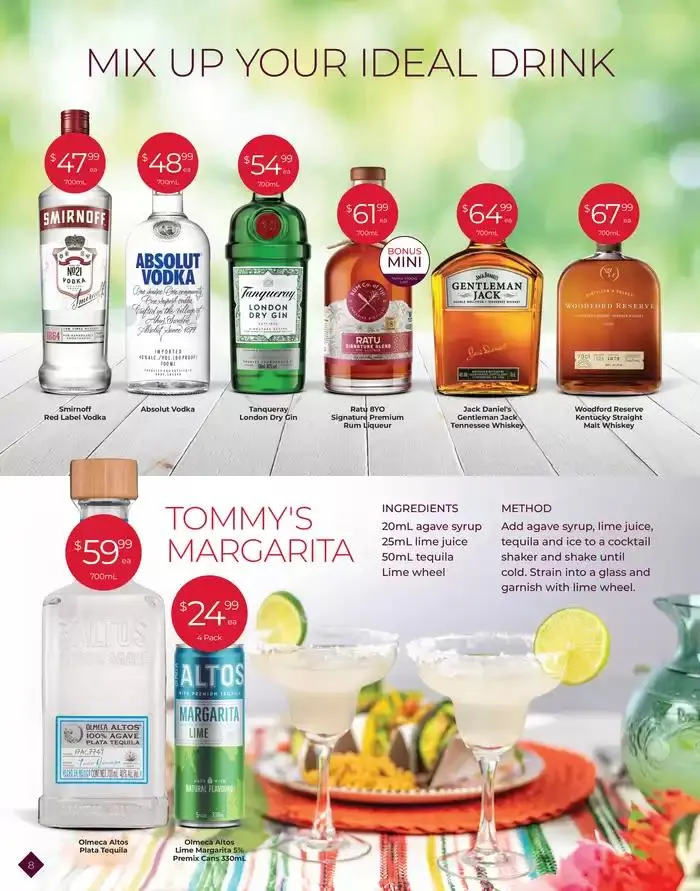 Seasonal Sips, Festive Favourites - Catalogue valid from 30 October to 26 November 2024 - page 8