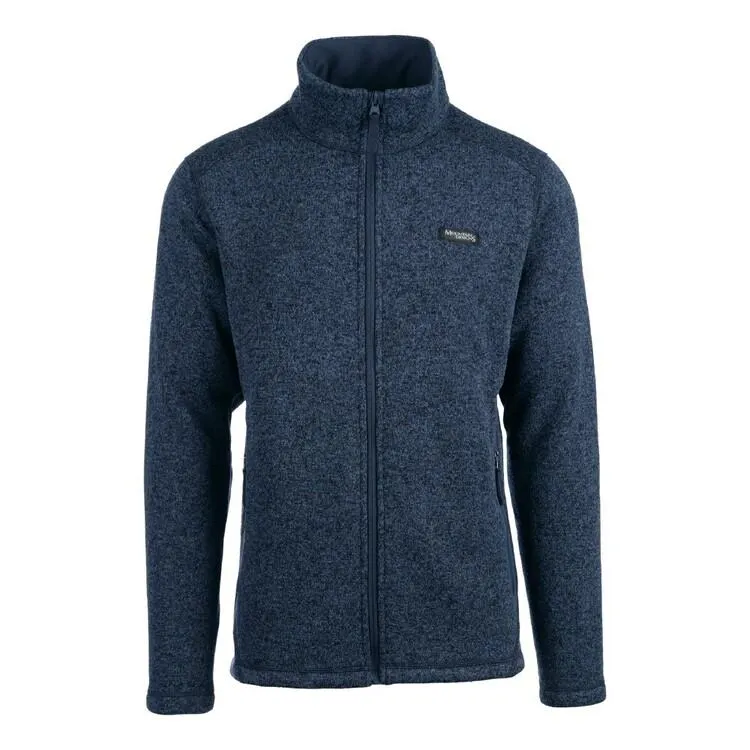 Mens' Ambler II Full Zip Fleece Jacket Navy Marle XL