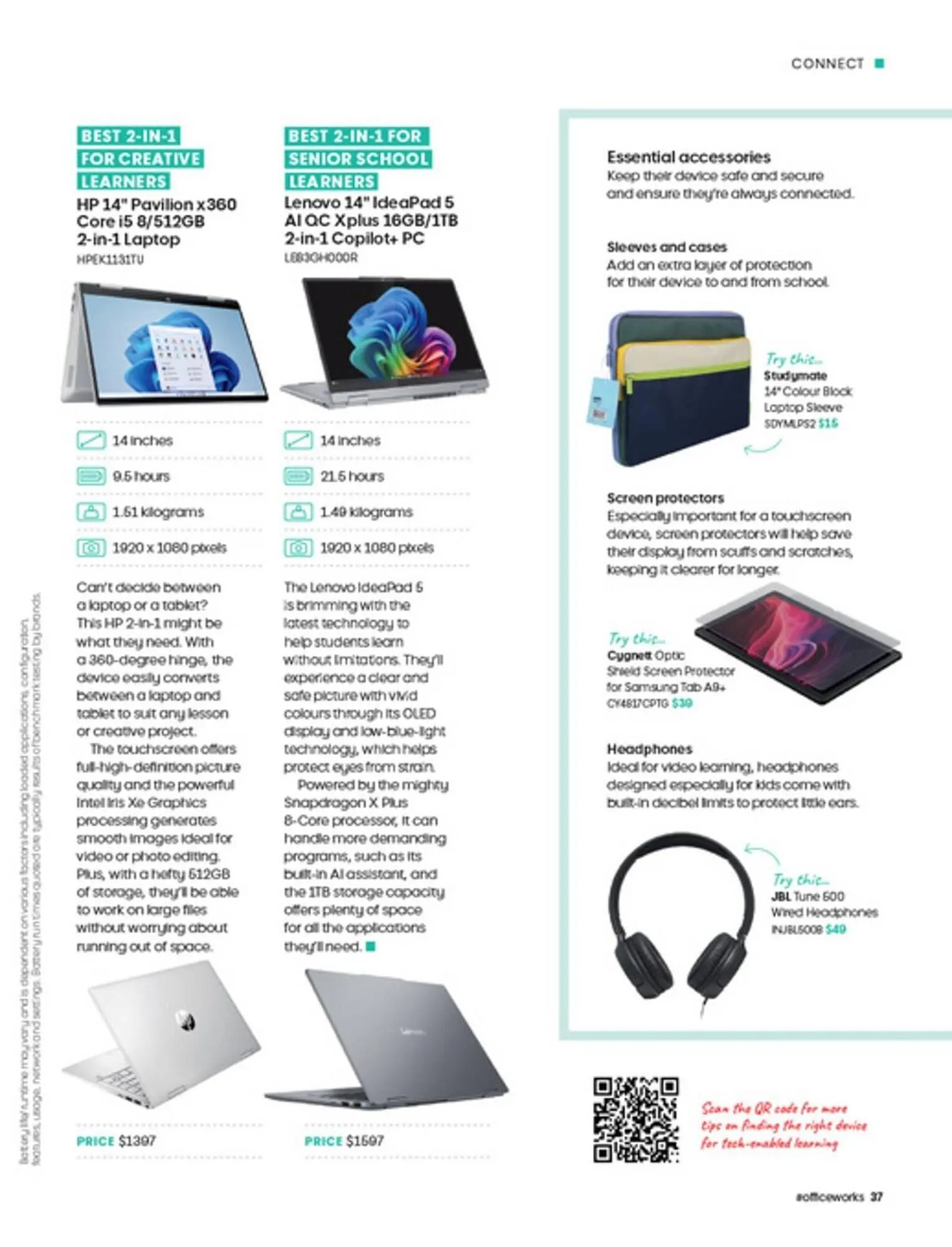 Officeworks catalogue - Catalogue valid from 6 January to 6 April 2025 - page 38