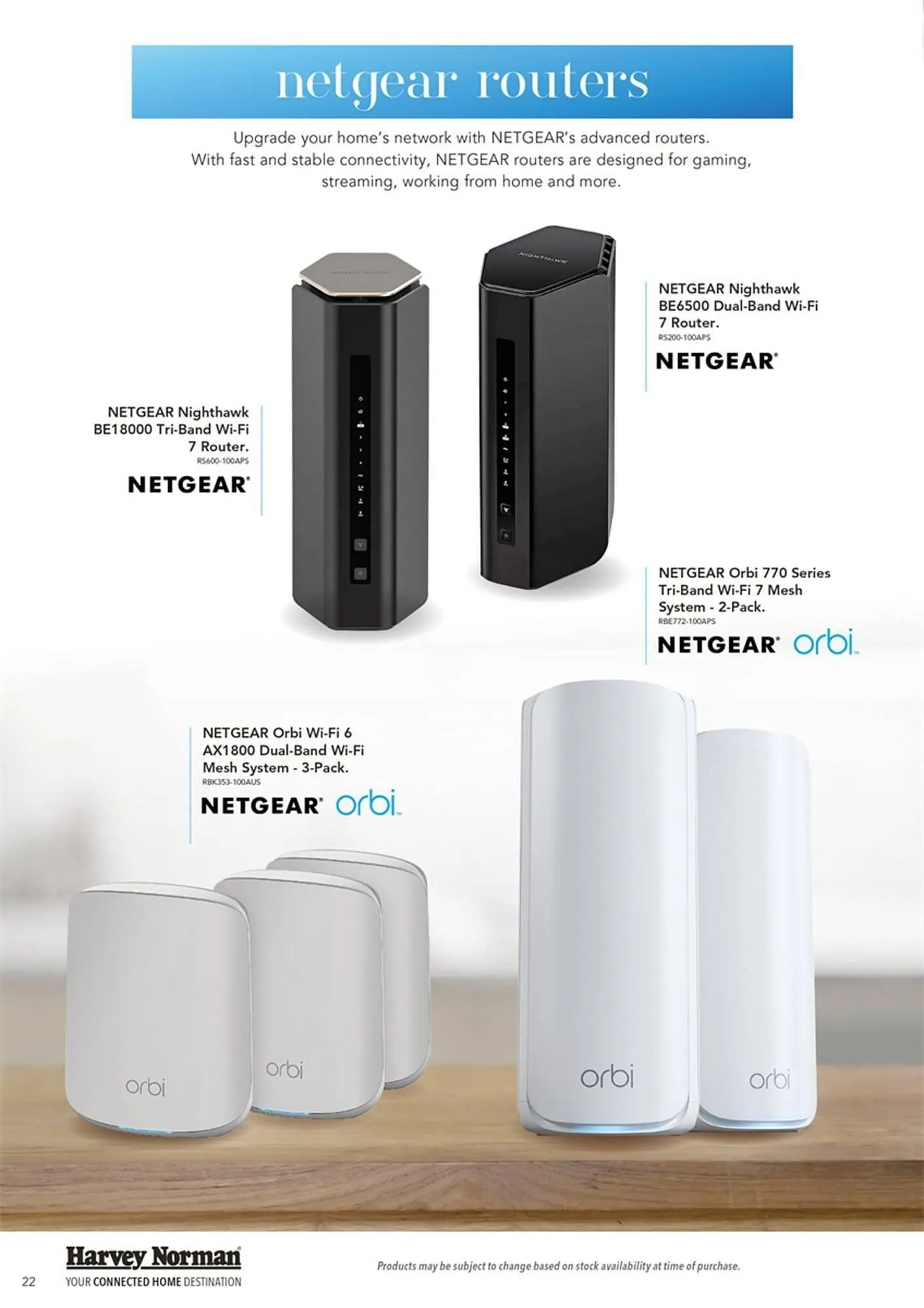 Harvey Norman catalogue - Catalogue valid from 22 January to 31 July 2025 - page 22