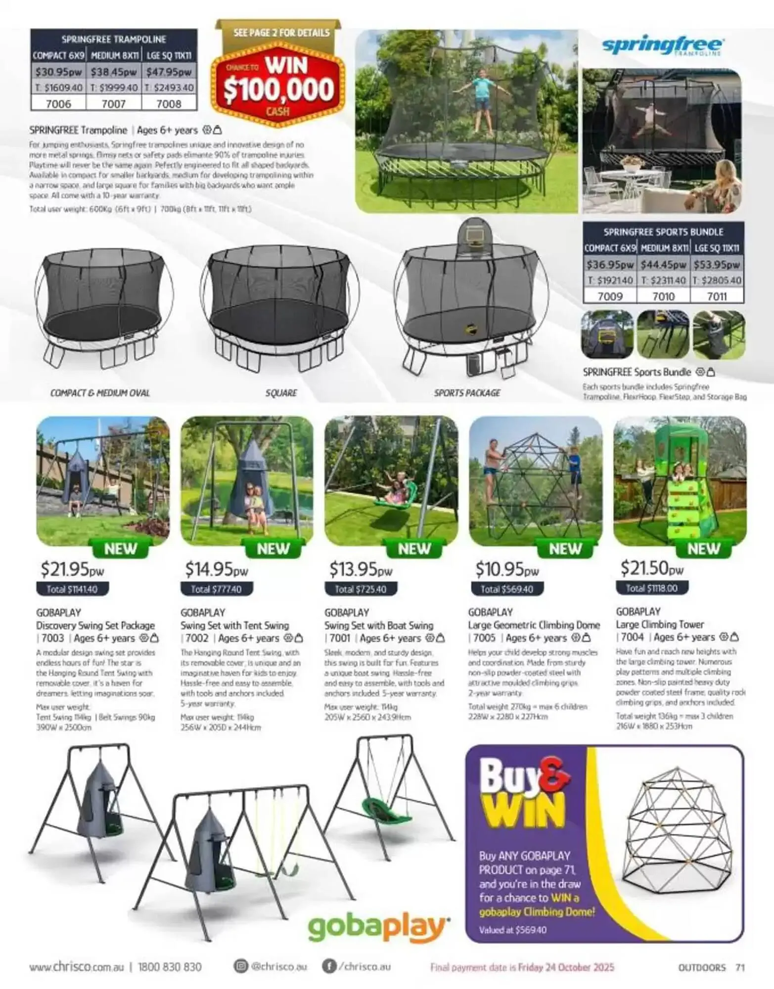 Chrisco Hampers catalogue - Catalogue valid from 2 October to 31 December 2025 - page 71