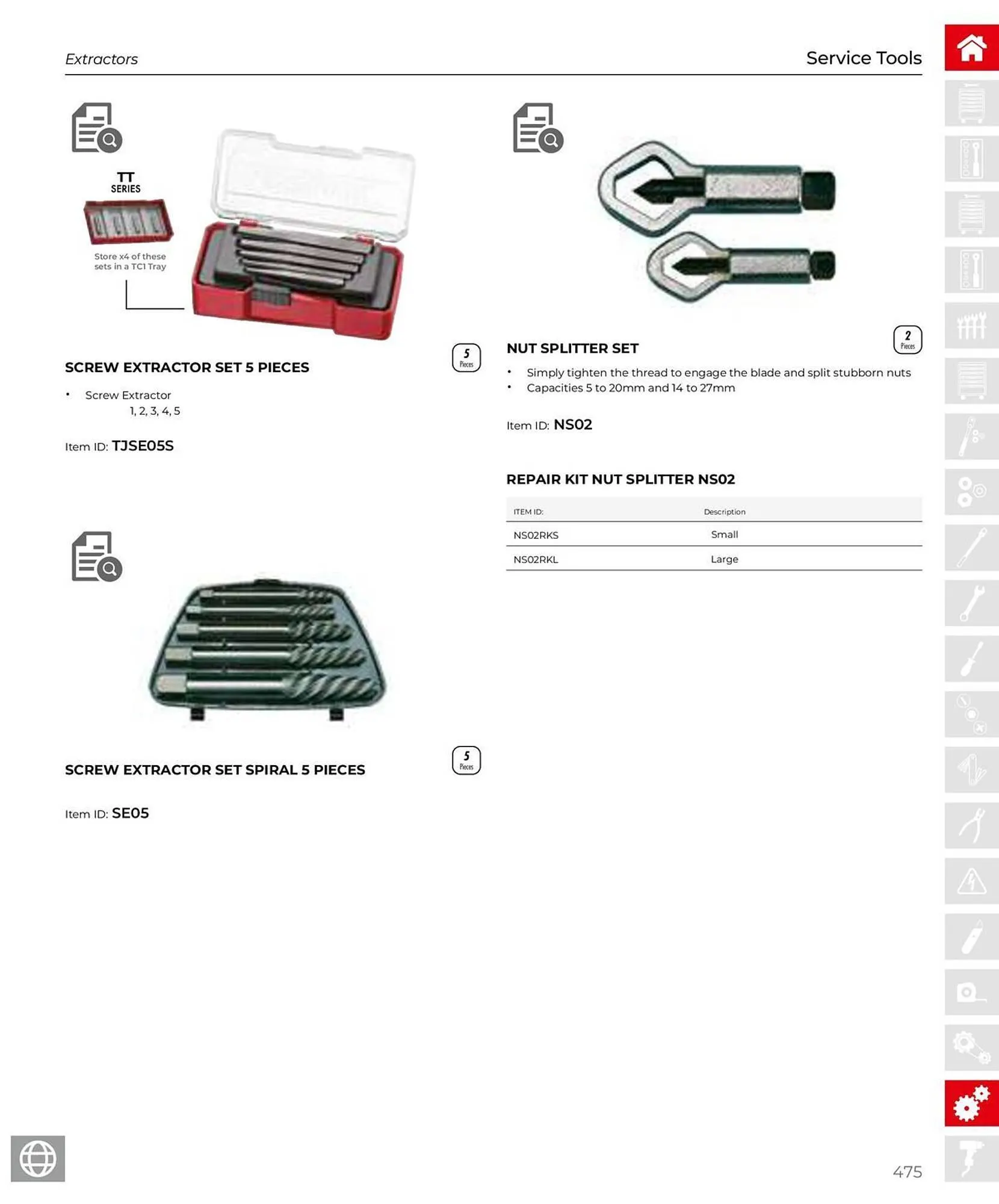 Teng Tools catalogue - Catalogue valid from 28 March to 31 December 2025 - page 476