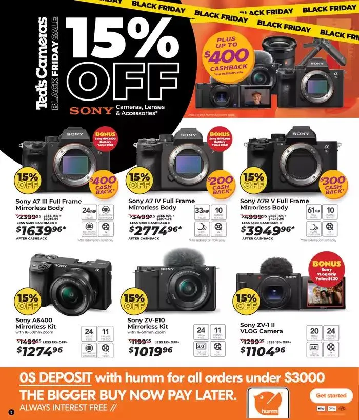 Black Friday Sale - Catalogue valid from 18 November to 4 December 2024 - page 8