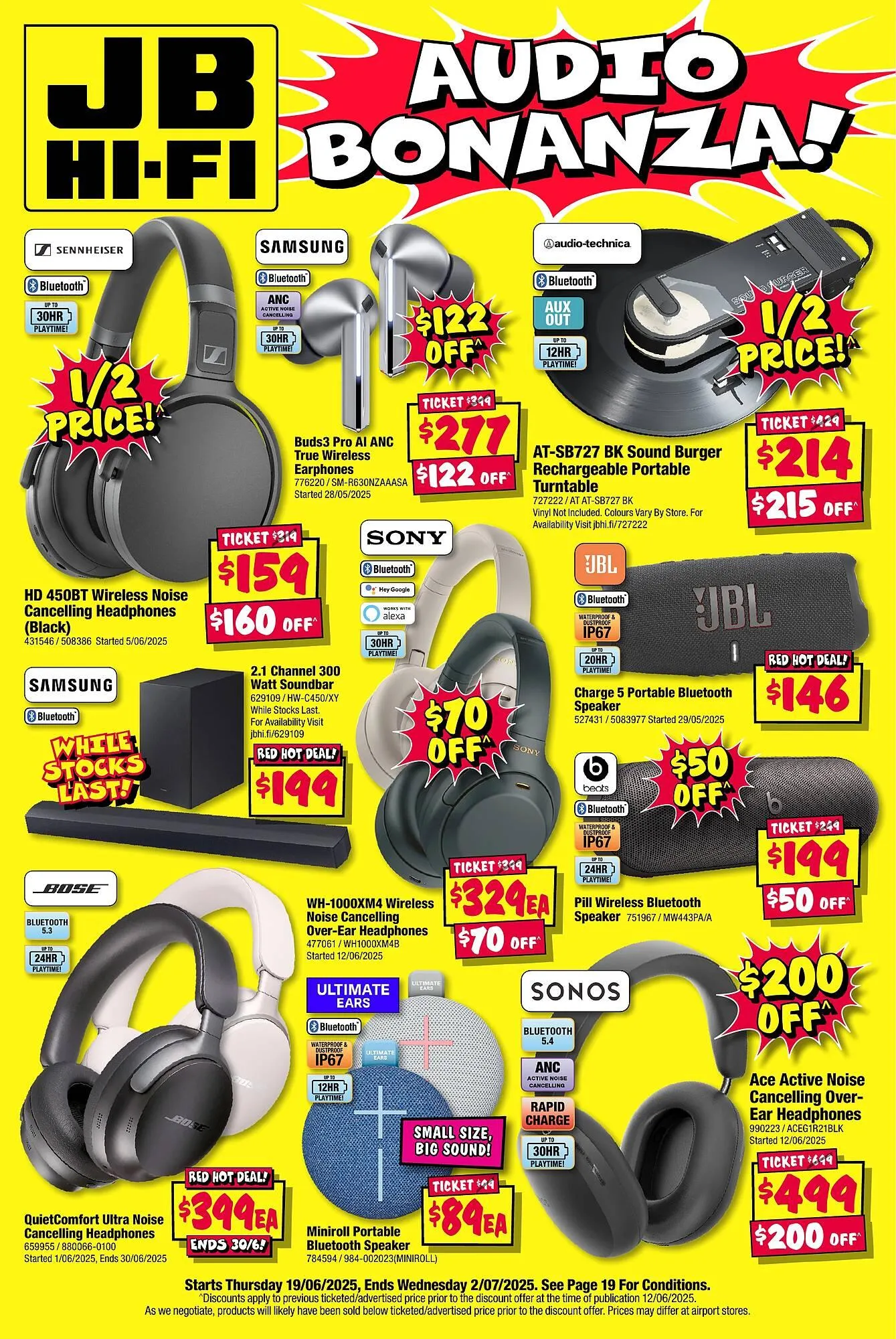 JB Hi-Fi catalogue - Catalogue valid from 19 June to 2 July 2025 - page 1
