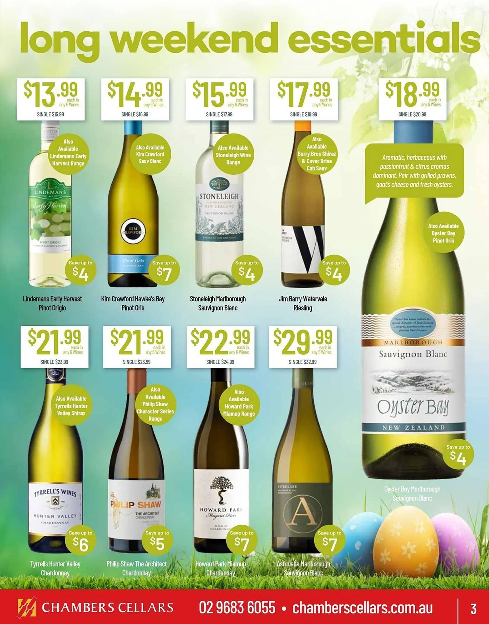Chambers Cellars catalogue - Catalogue valid from 25 March to 21 April 2026 - page 3