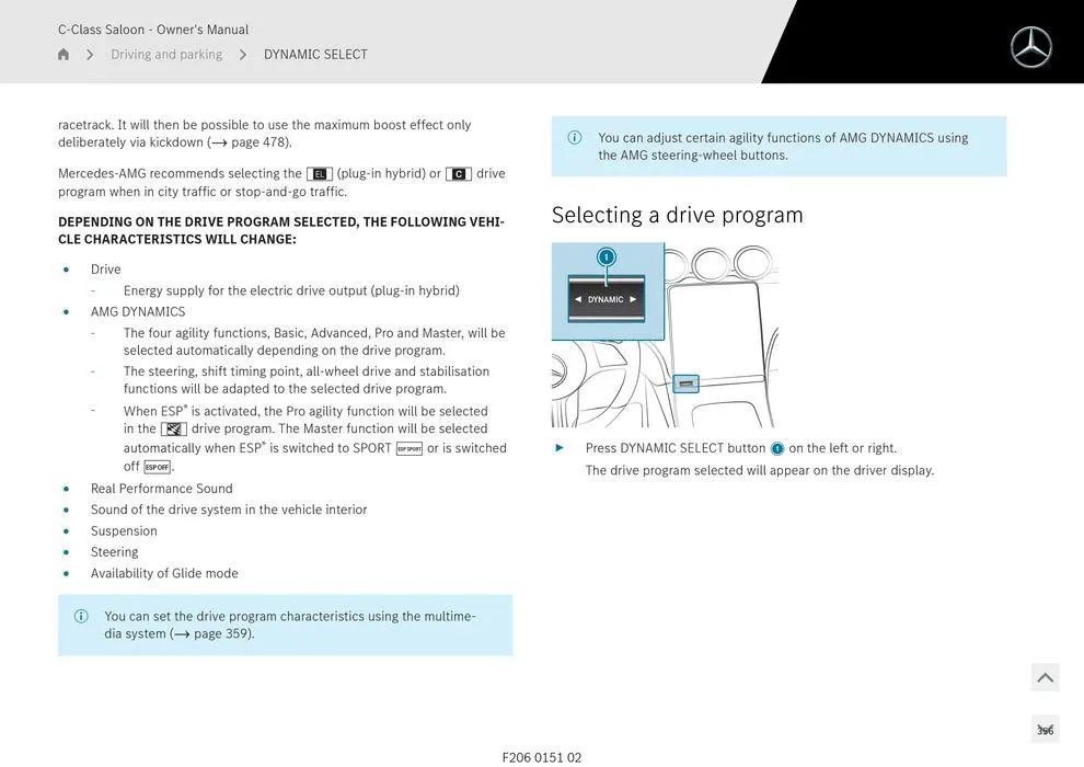 C-Class Sedan - Catalogue valid from 11 September to 11 September 2025 - page 356