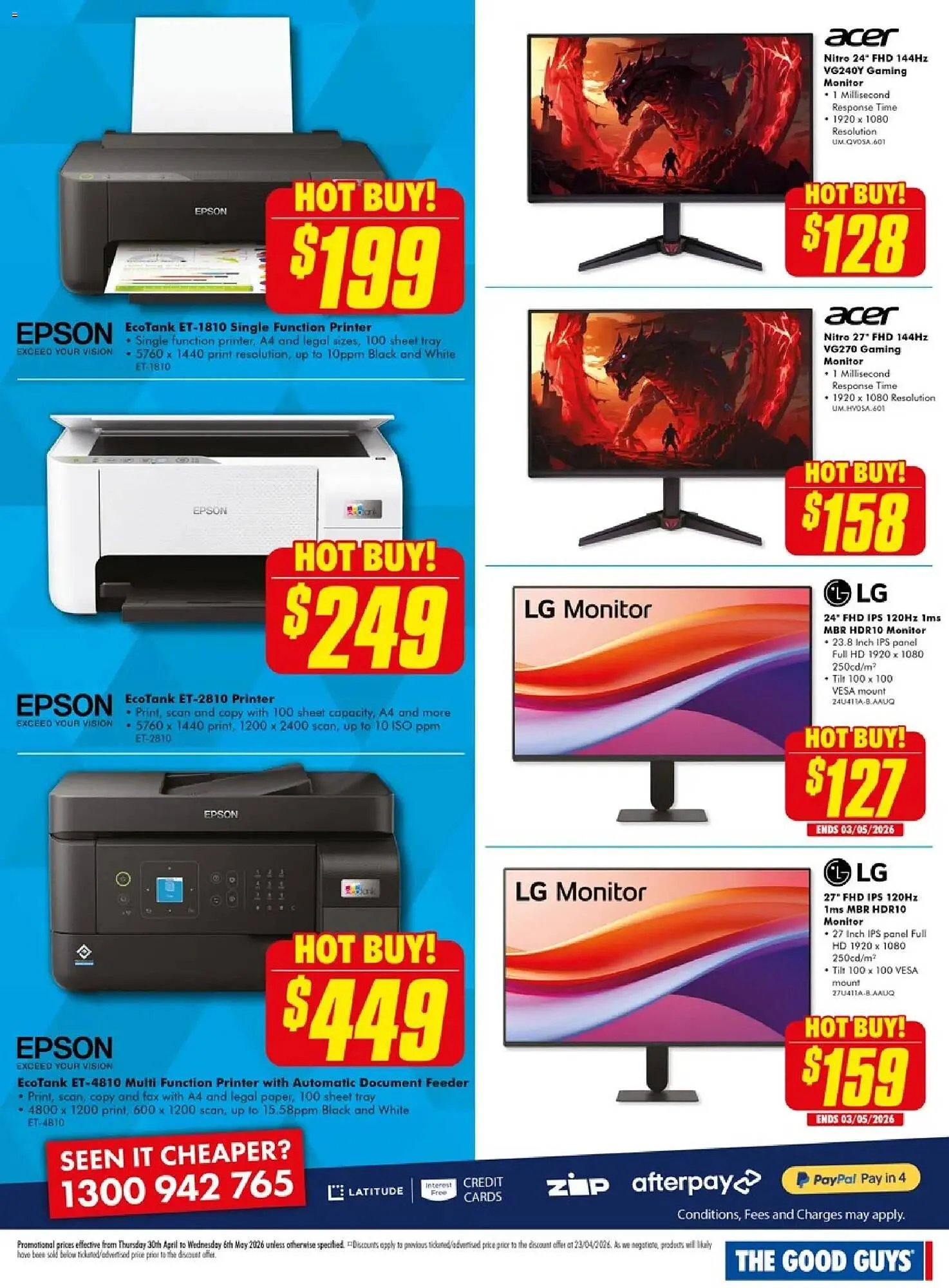 The Good Guys catalogue - Catalogue valid from 30 April to 6 May 2026 - page 4