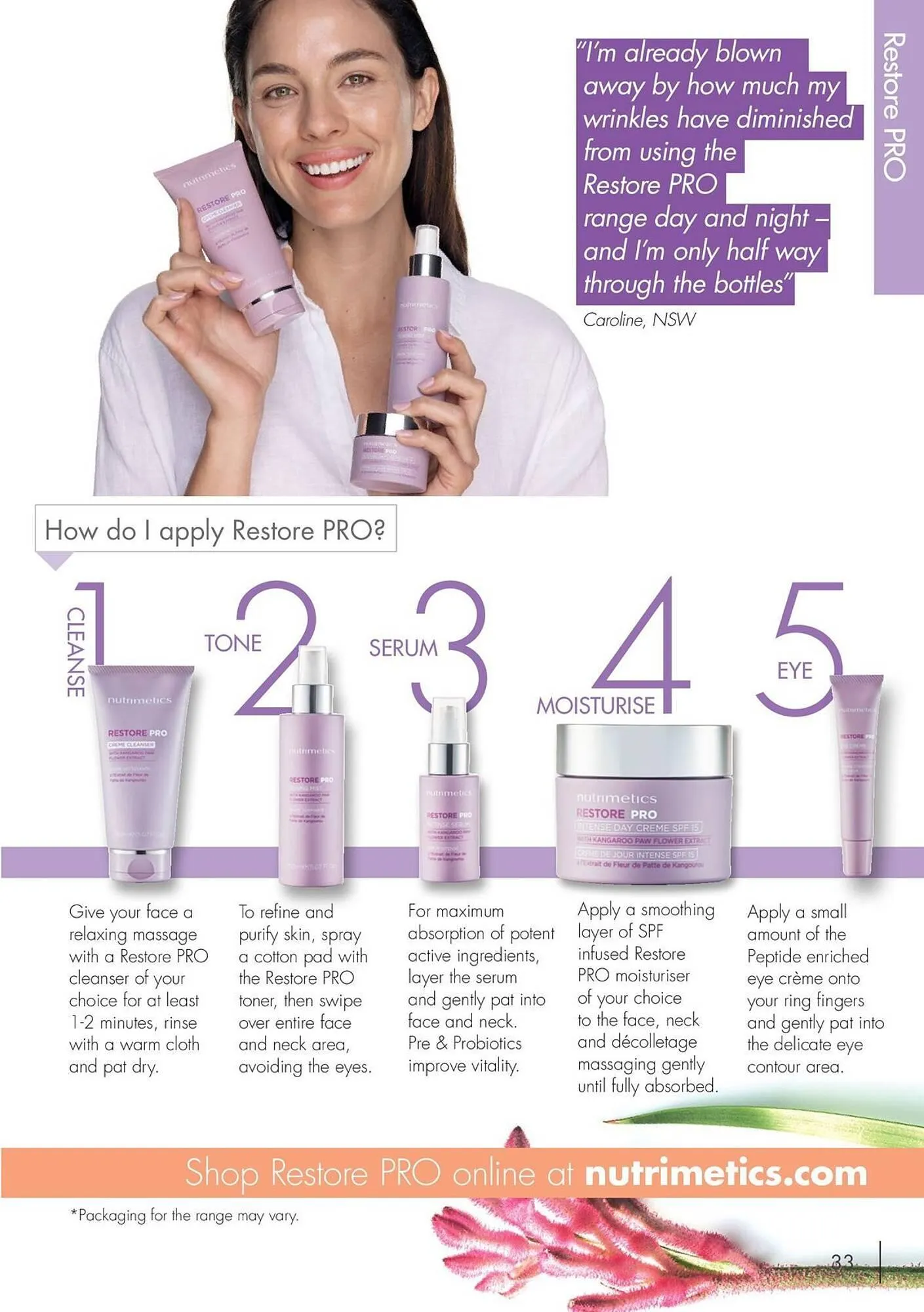 Nutrimetics catalogue - Catalogue valid from 16 January to 31 December 2025 - page 33