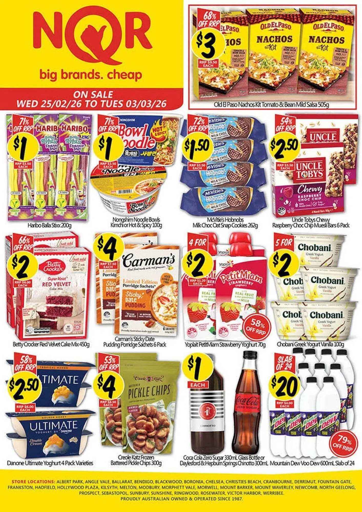 NQR catalogue - Catalogue valid from 25 February to 3 March 2026 - page 1