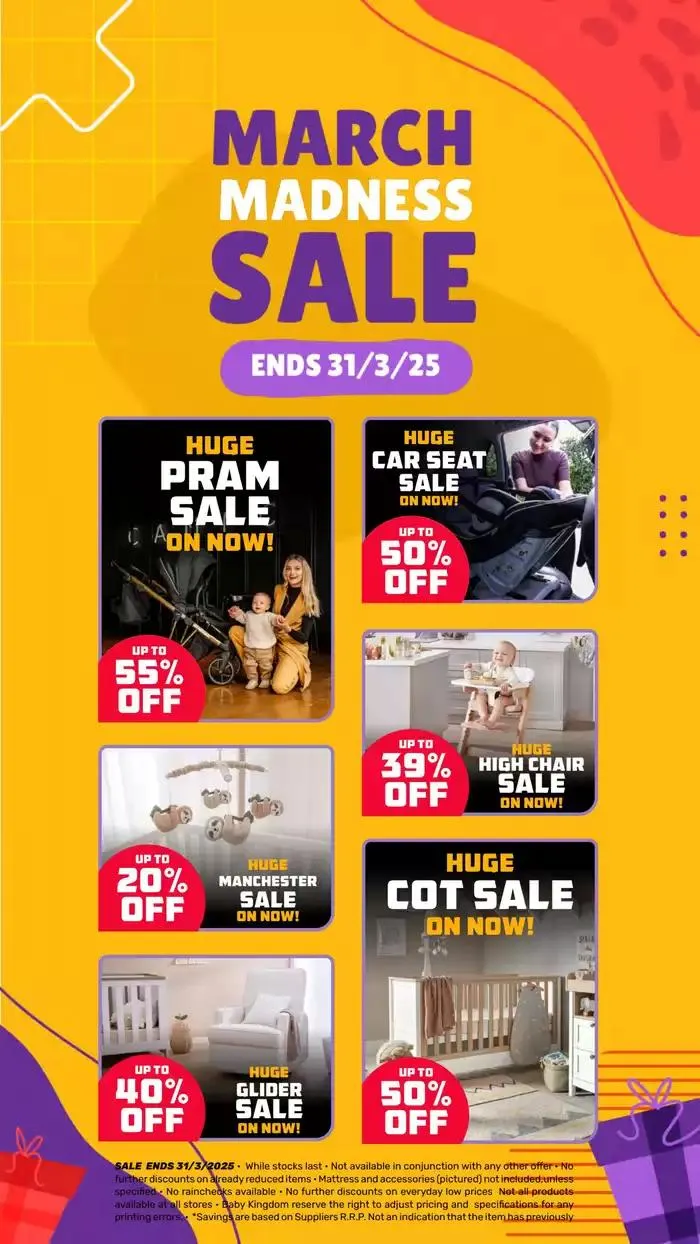 March Madness Sale - Catalogue valid from 7 March to 31 March 2025 - page 1