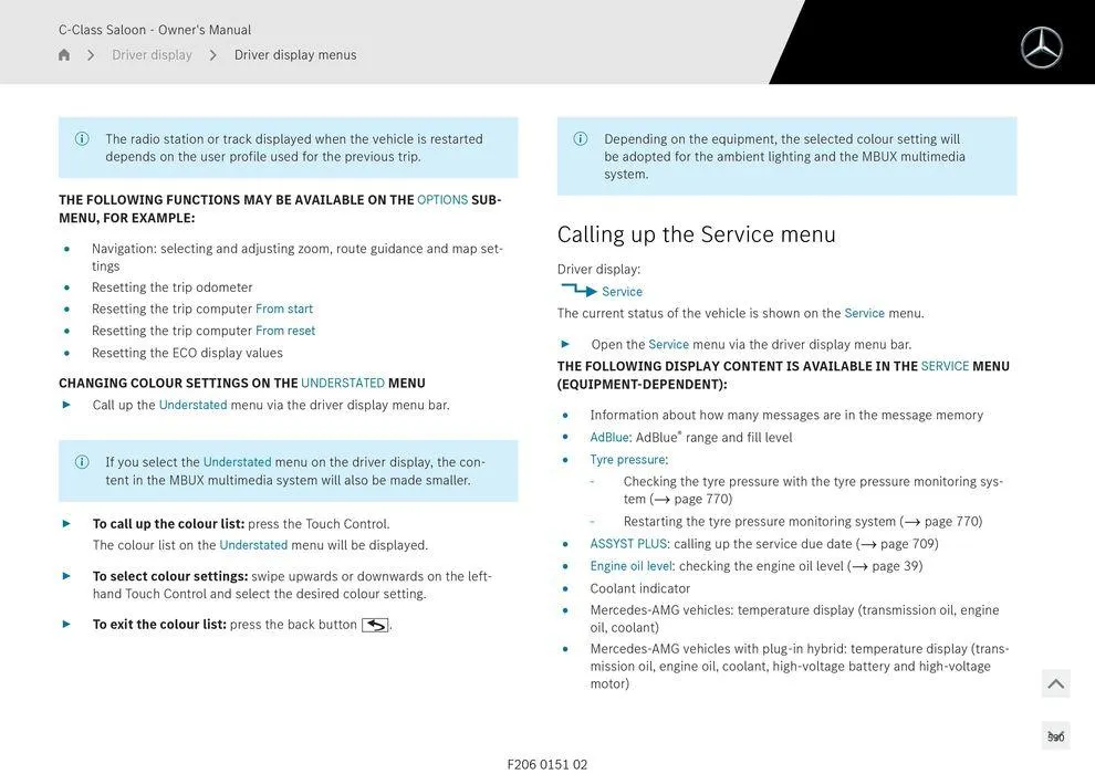 C-Class Sedan - Catalogue valid from 11 September to 11 September 2025 - page 530