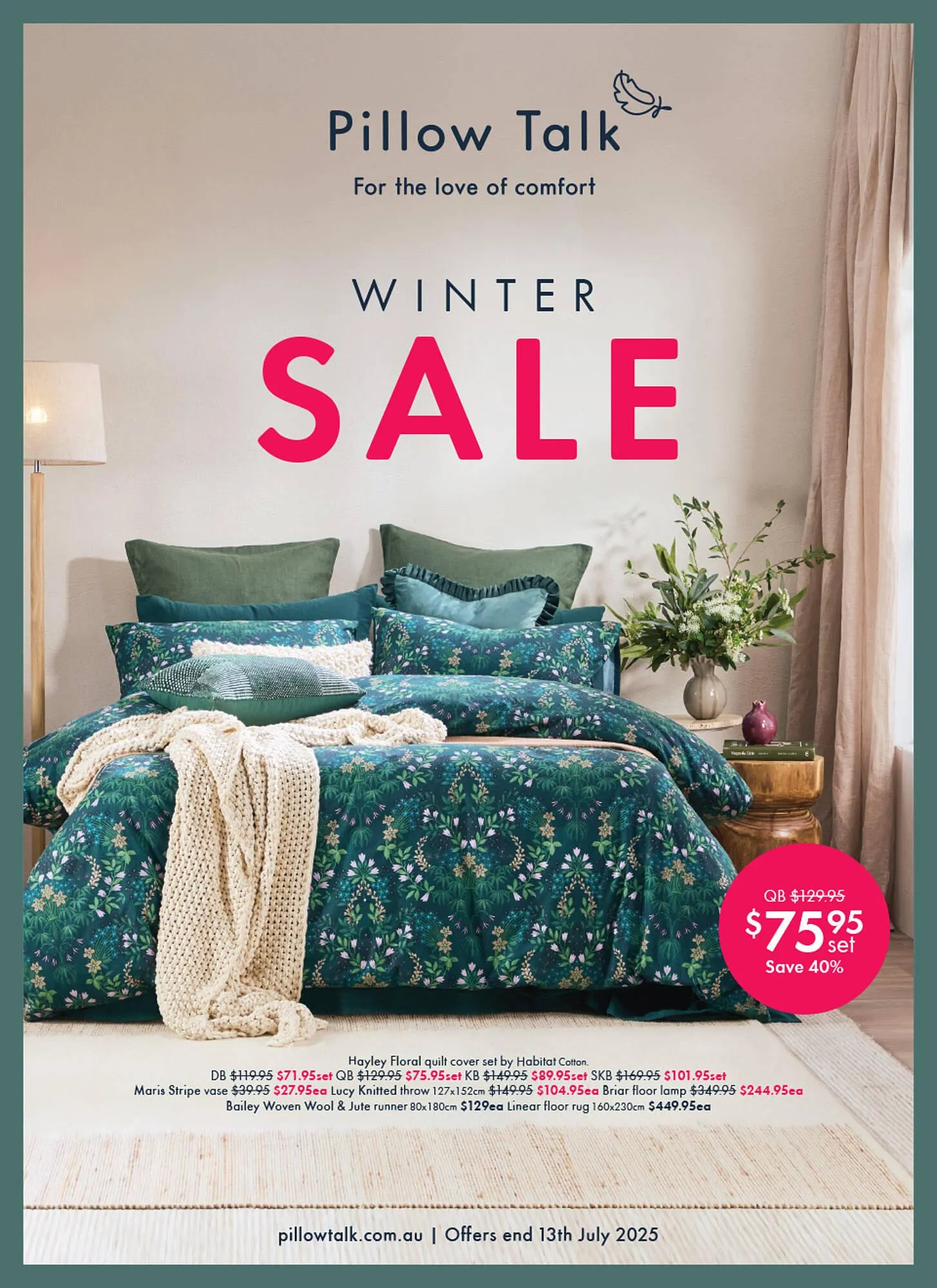 Pillow Talk catalogue - Catalogue valid from 30 June to 13 July 2025 - page 1