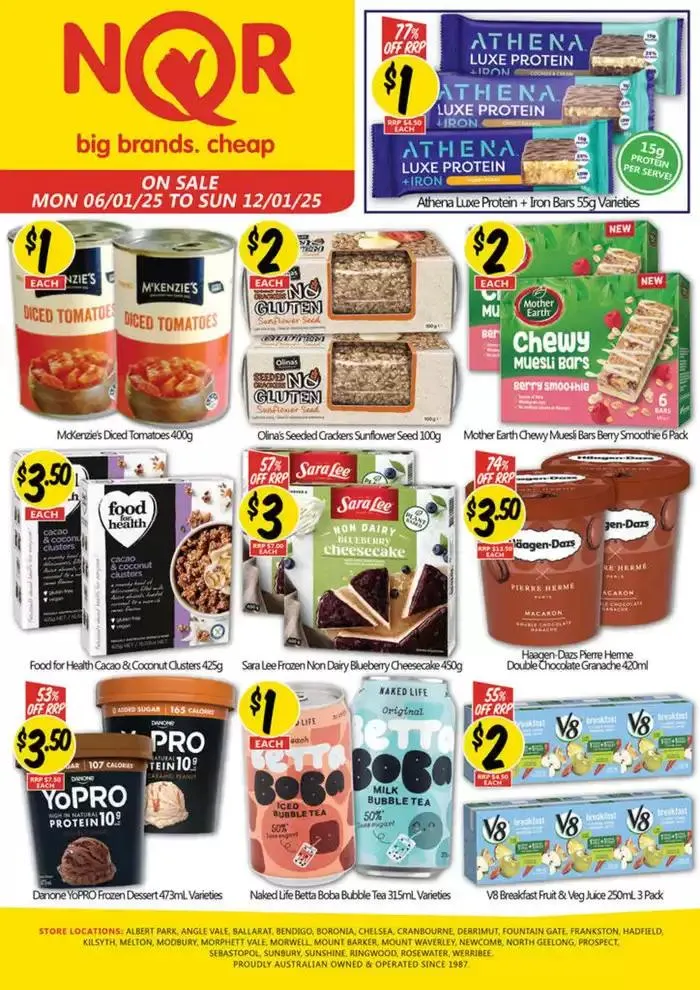 NQR 06/01 - Catalogue valid from 6 January to 12 January 2025 - page 1