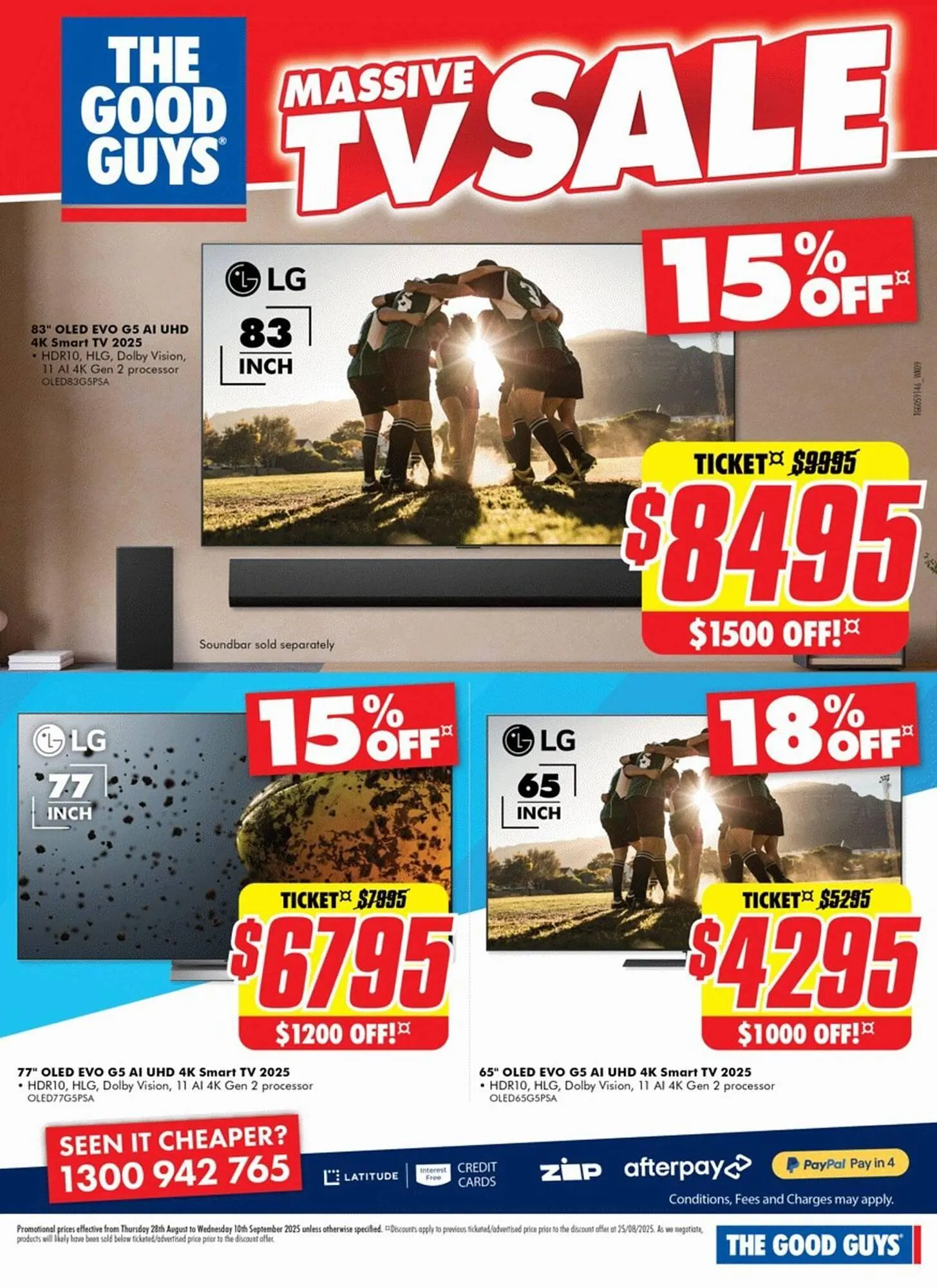 The Good Guys catalogue - Catalogue valid from 28 August to 10 September 2025 - page 3