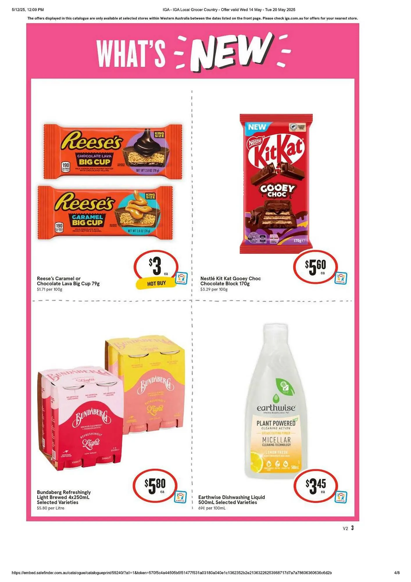 IGA catalogue - Catalogue valid from 14 May to 20 May 2025 - page 4