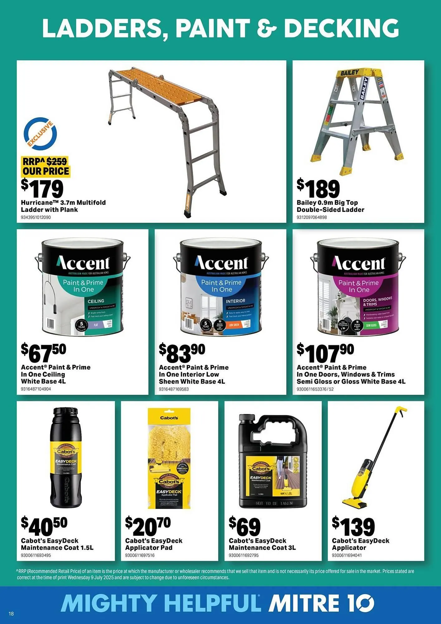 Mitre 10 catalogue - Catalogue valid from 13 August to 7 September 2025 - page 18