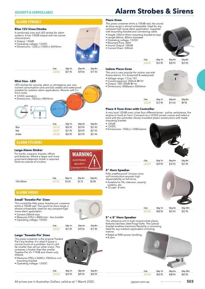 Celebrating 40 Years In Electronics - Catalogue valid from 4 March to 31 March 2025 - page 503