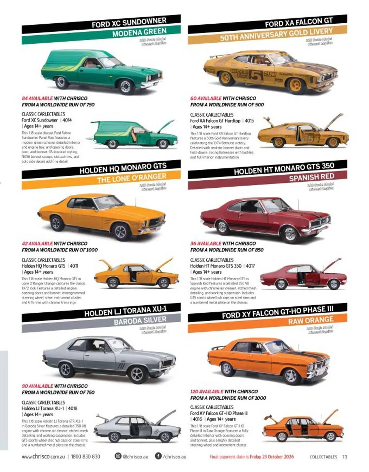 Chrisco Hampers catalogue - Catalogue valid from 26 January to 31 December 2026 - page 71