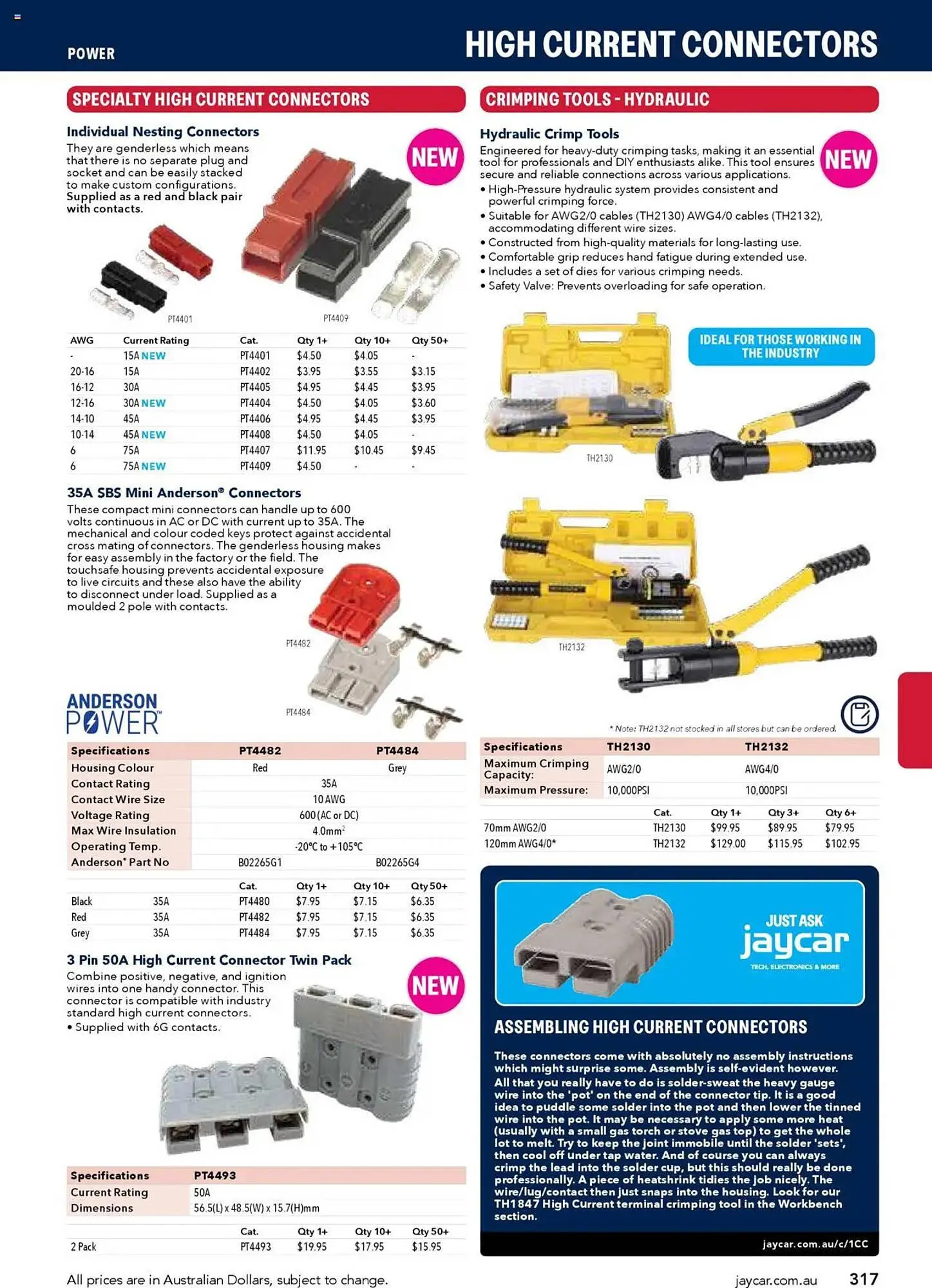 Jaycar Electronics catalogue - Catalogue valid from 8 July to 9 July 2026 - page 317