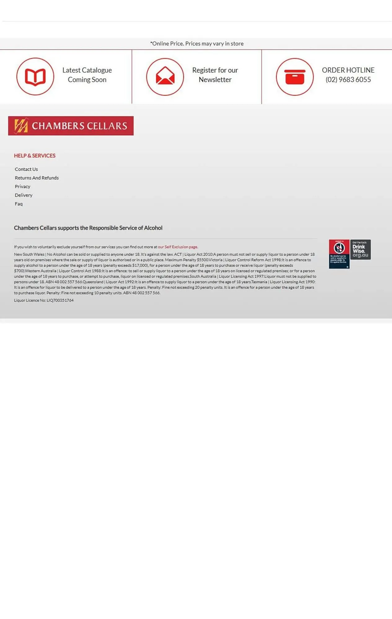 Chambers Cellars catalogue - Catalogue valid from 6 May to 13 May 2025 - page 2