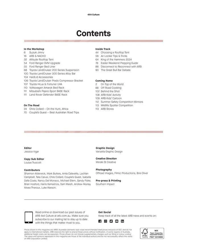 4x4 Culture Issue 65 - Catalogue valid from 25 March to 31 July 2024 - page 2