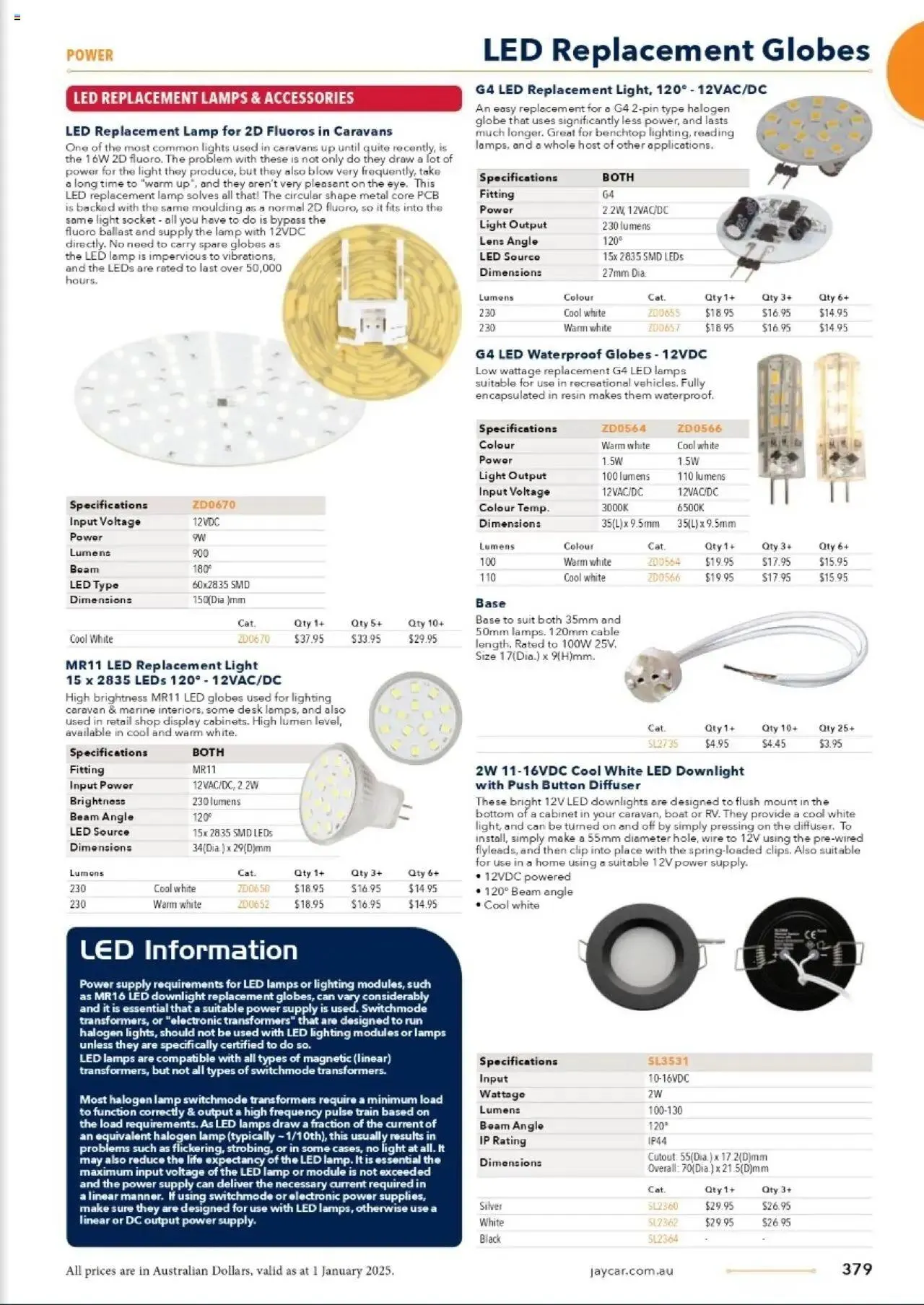 Jaycar Celebrating 40 Years in Electronics - Catalogue valid from 1 January to 29 August 2025 - page 309