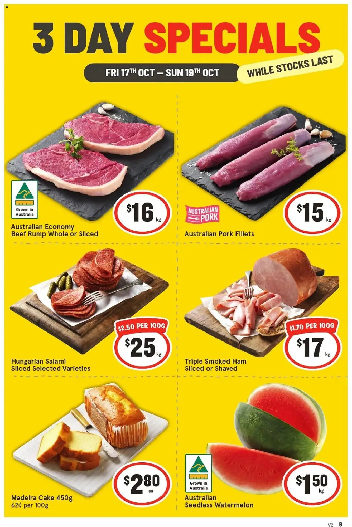 IGA catalogue - Catalogue valid from 17 October to 19 October 2025 - page 1