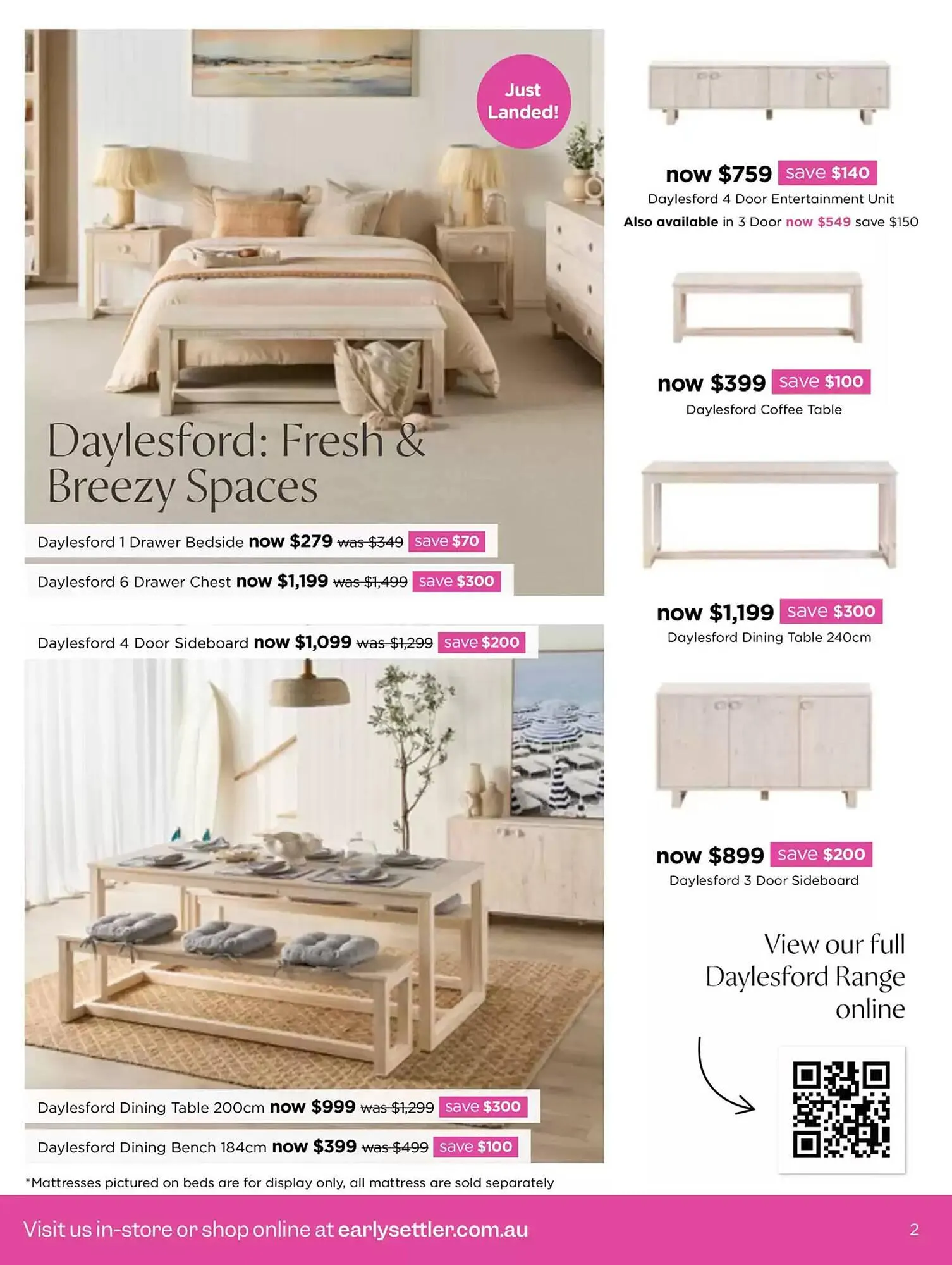 Early Settler catalogue - Catalogue valid from 16 April to 11 May 2025 - page 2
