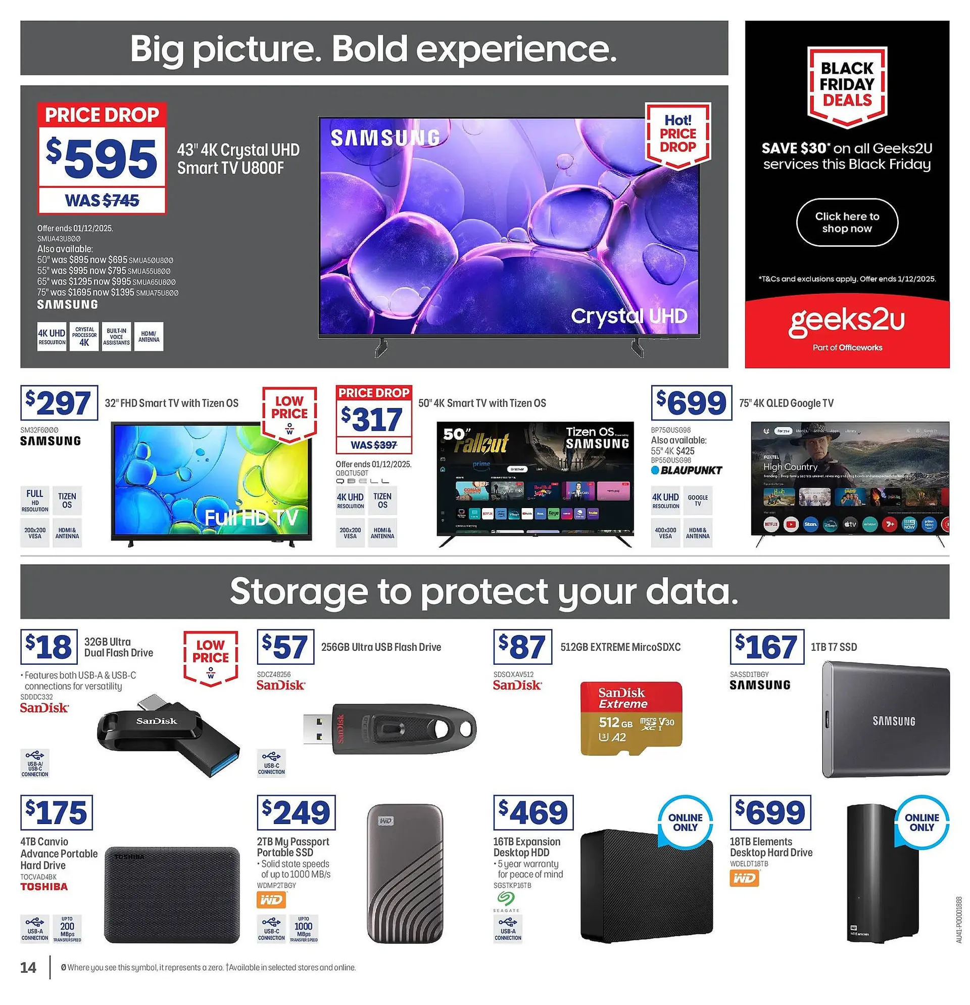 Officeworks catalogue - Catalogue valid from 16 November to 1 December 2025 - page 14