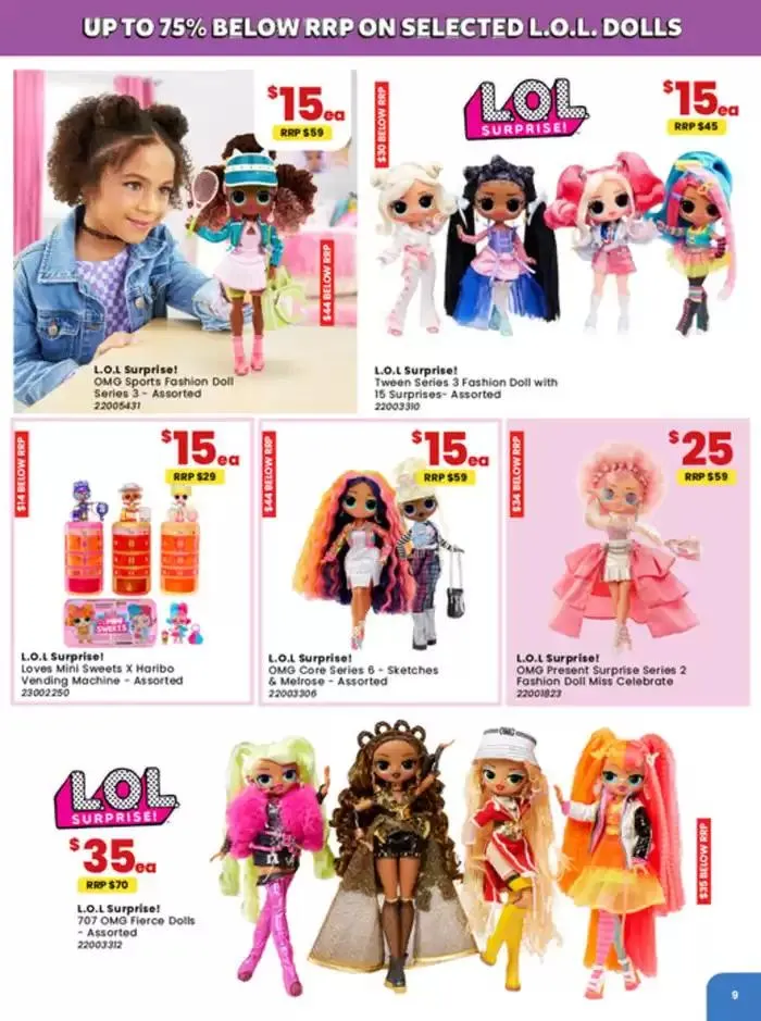 Unbeatable Toy Deals! - Catalogue valid from 4 March to 1 April 2025 - page 9