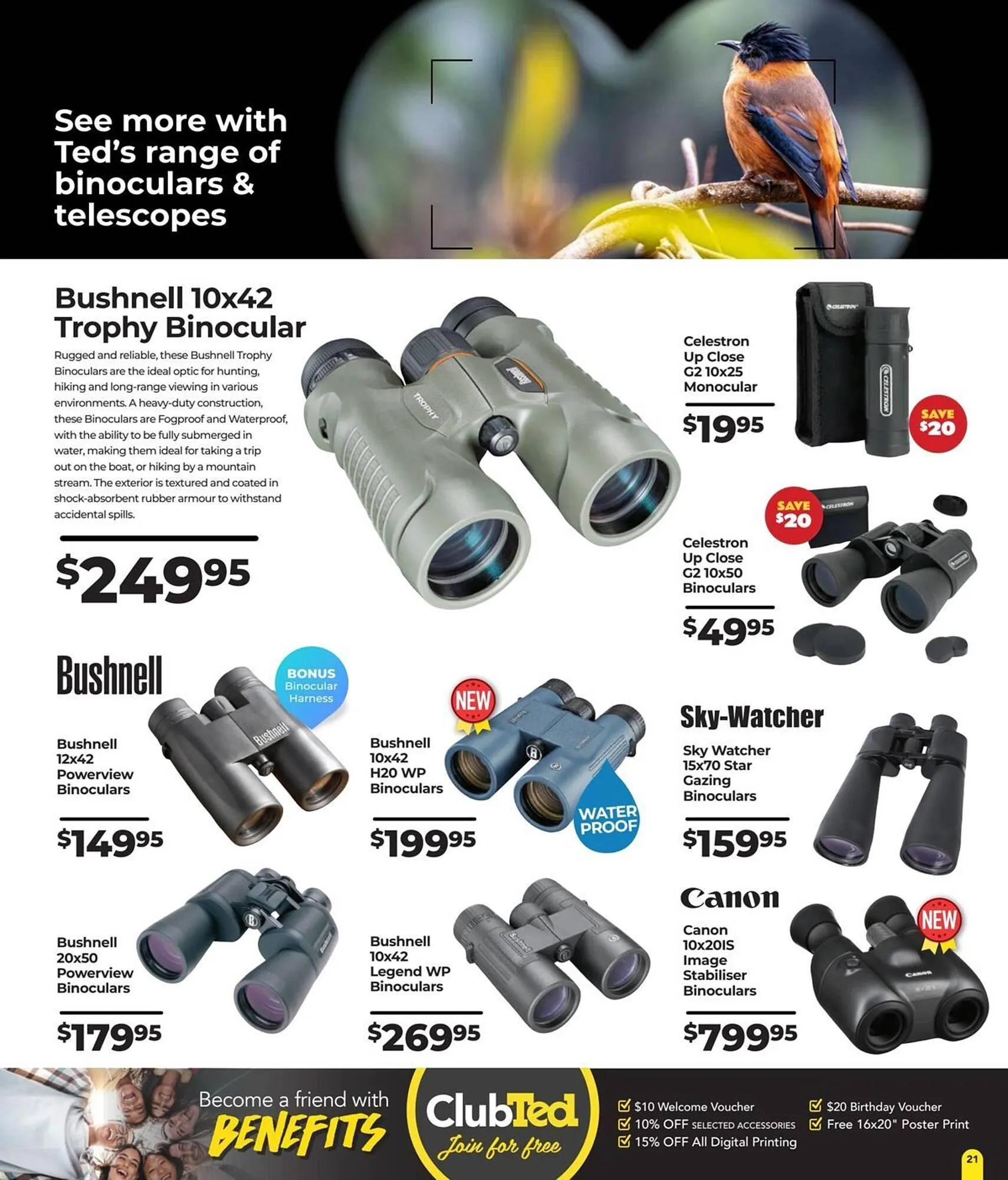 Teds Cameras catalogue - Catalogue valid from 5 May to 1 June 2025 - page 21