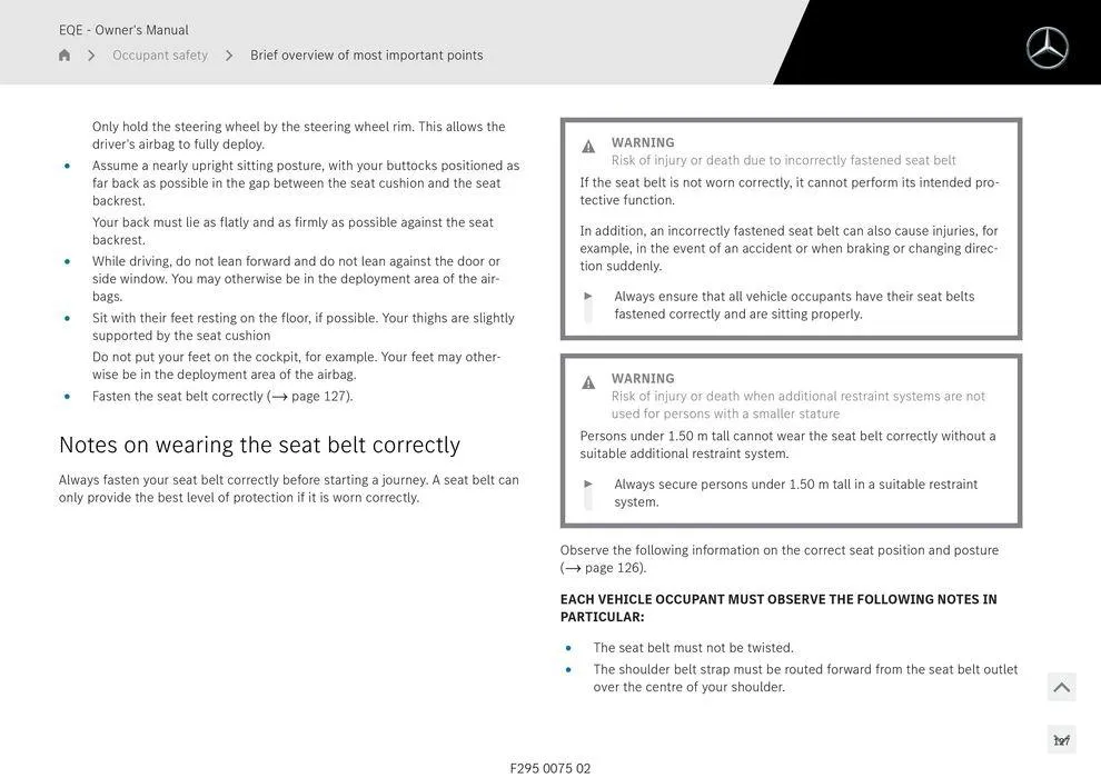 EQE Sedan - Catalogue valid from 11 September to 11 September 2025 - page 127