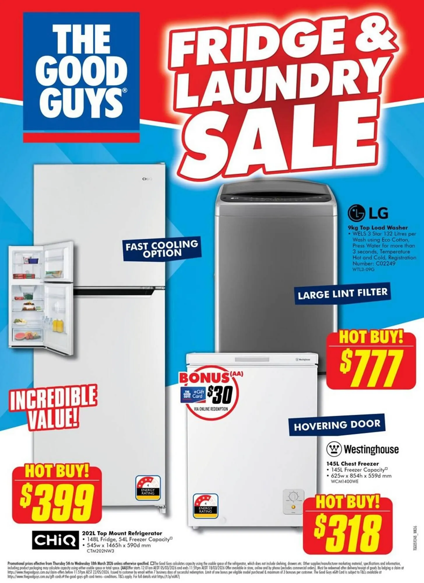 The Good Guys catalogue - Catalogue valid from 5 March to 18 March 2026 - page 1