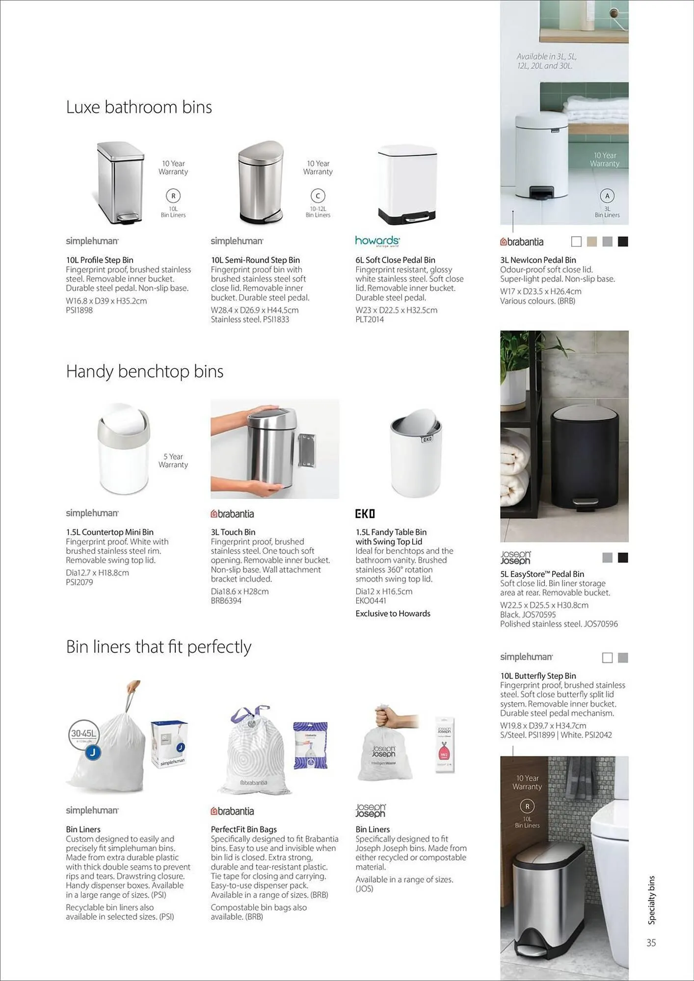 Howards Storage World catalogue - Catalogue valid from 5 December to 31 January 2026 - page 35