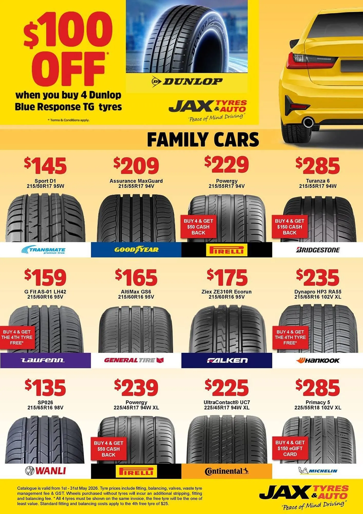 Jax Tyres catalogue - Catalogue valid from 4 May to 31 May 2026 - page 3