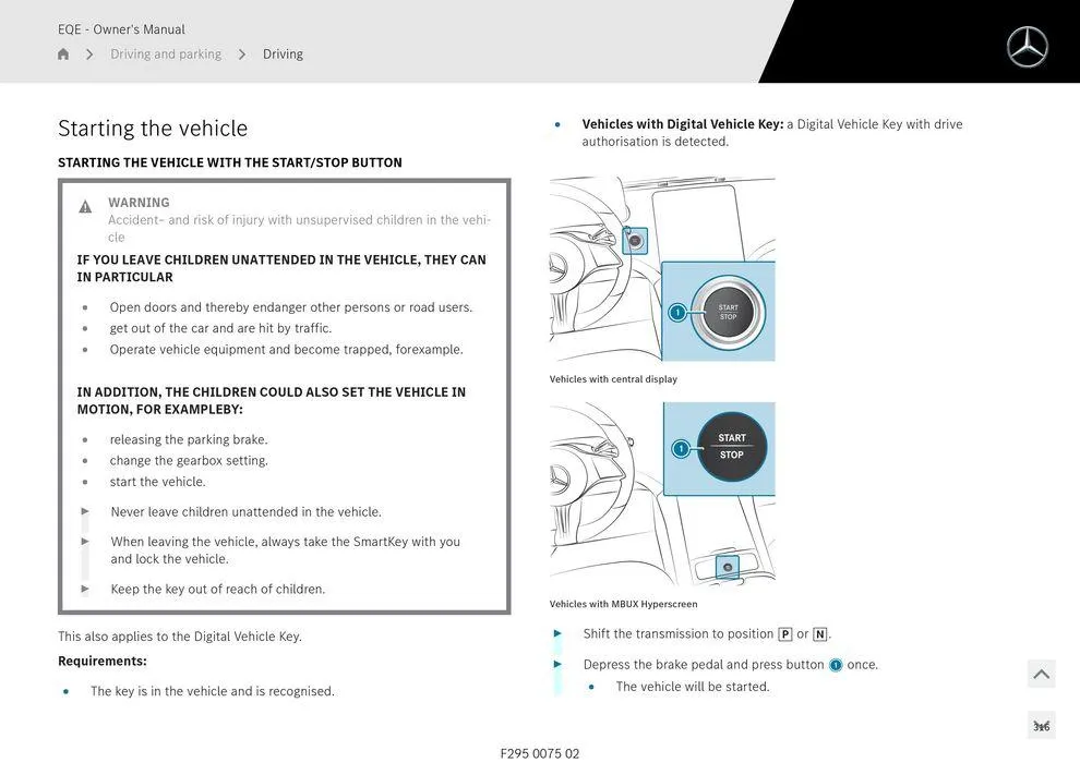 EQE Sedan - Catalogue valid from 11 September to 11 September 2025 - page 316
